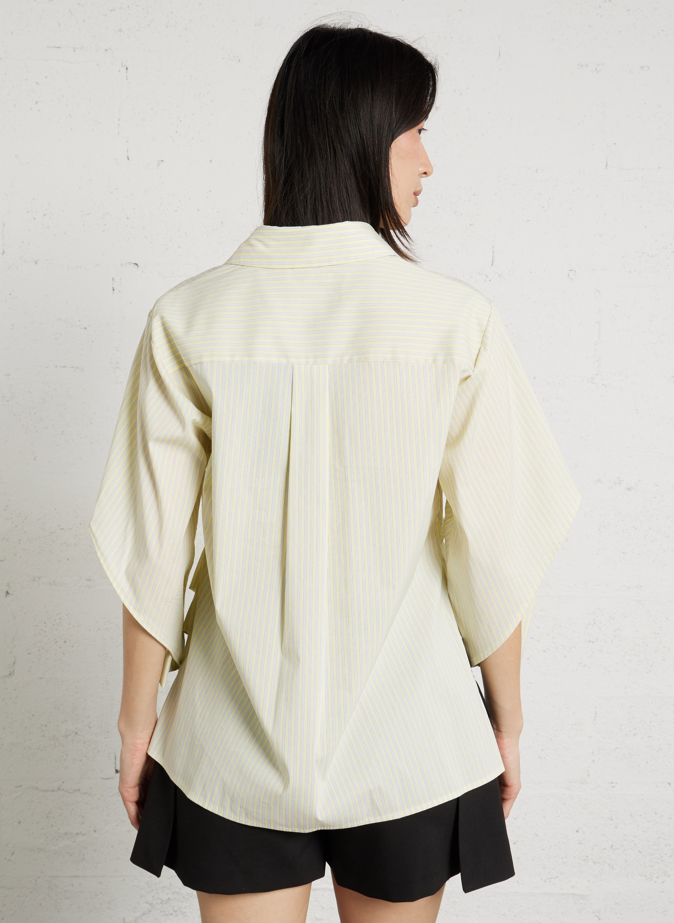 Chemise col classique en coton mélangé IMPERIAL Jaune