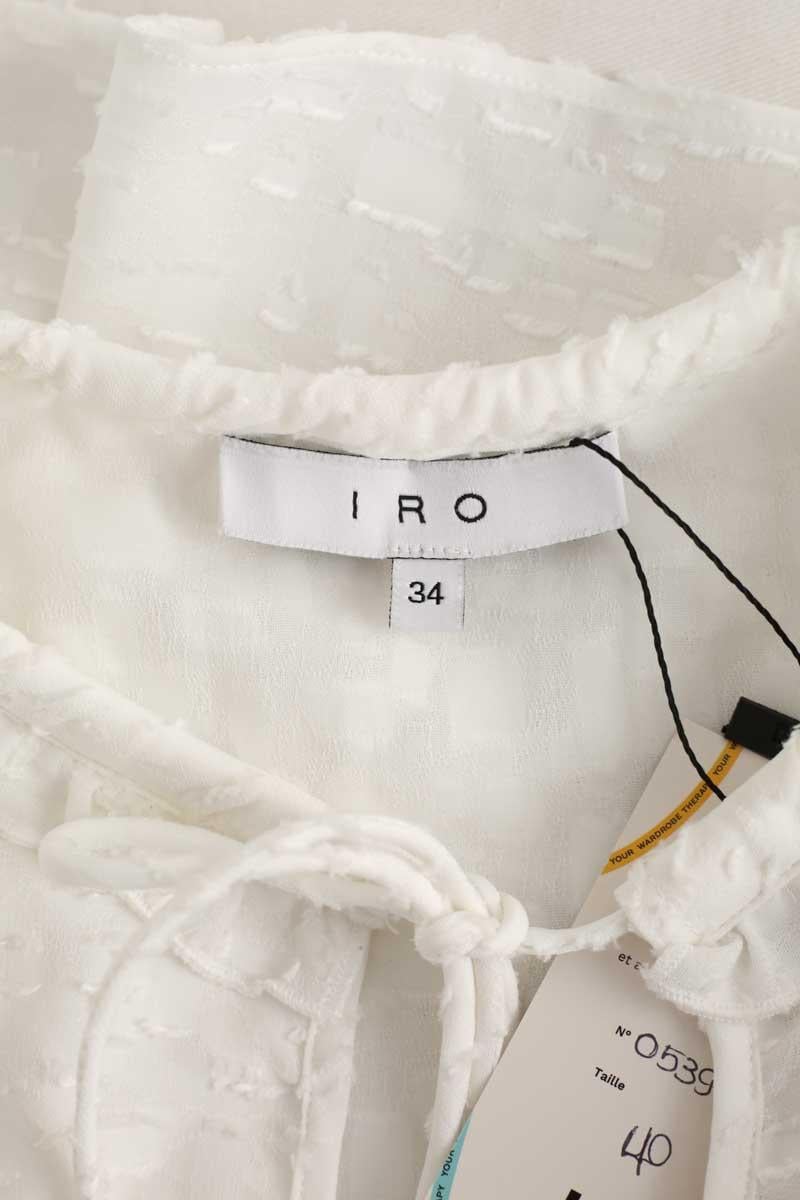 Top sans manche IRO - Seconde Main Blanc