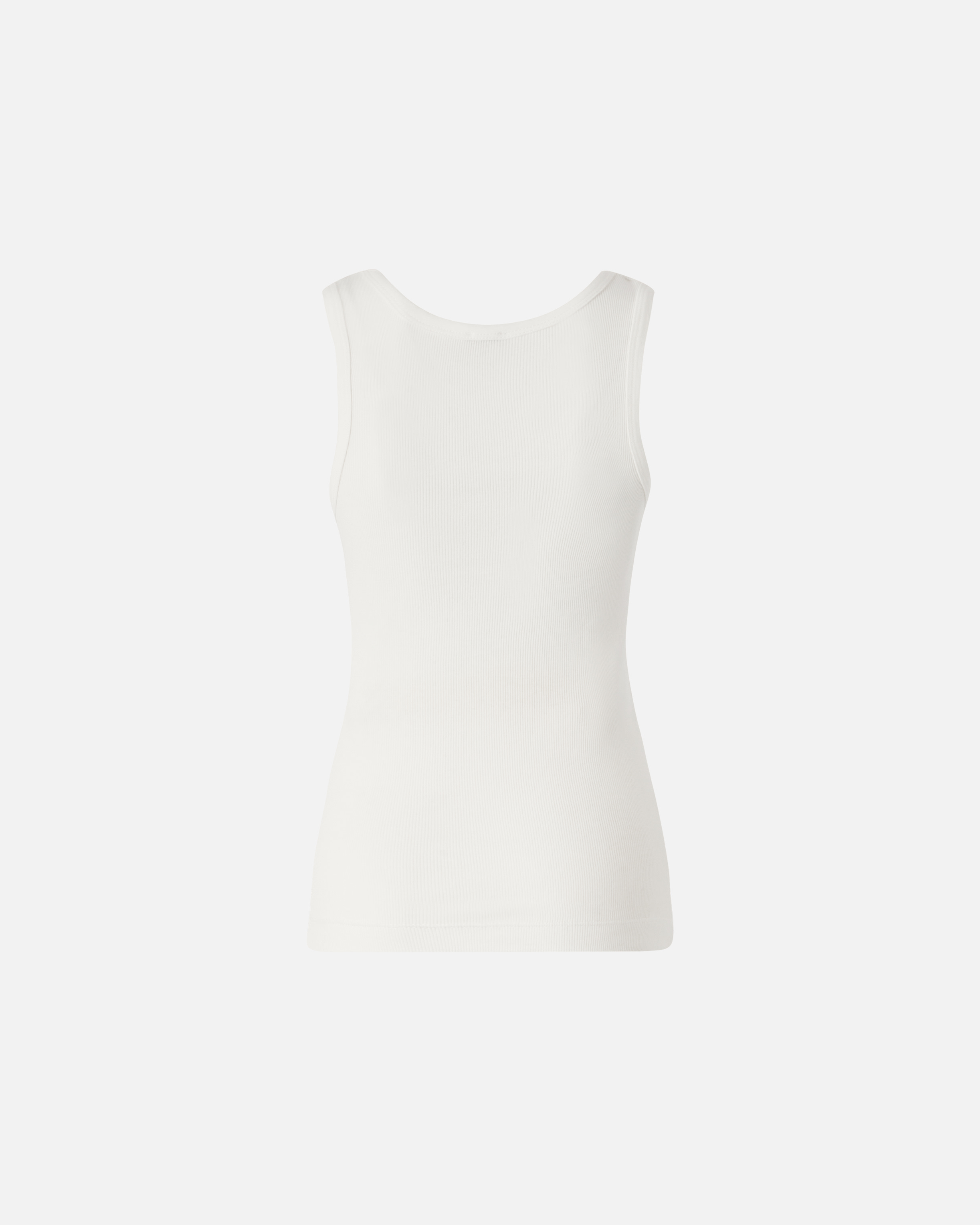 Tank top with golden love birds appliqué PINKO White