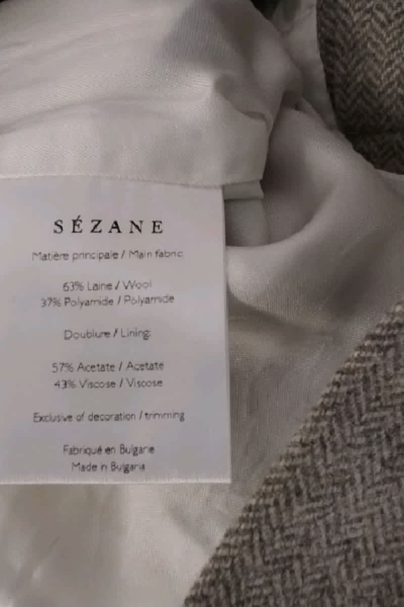 PANTS SEZANE - Seconde main Grey
