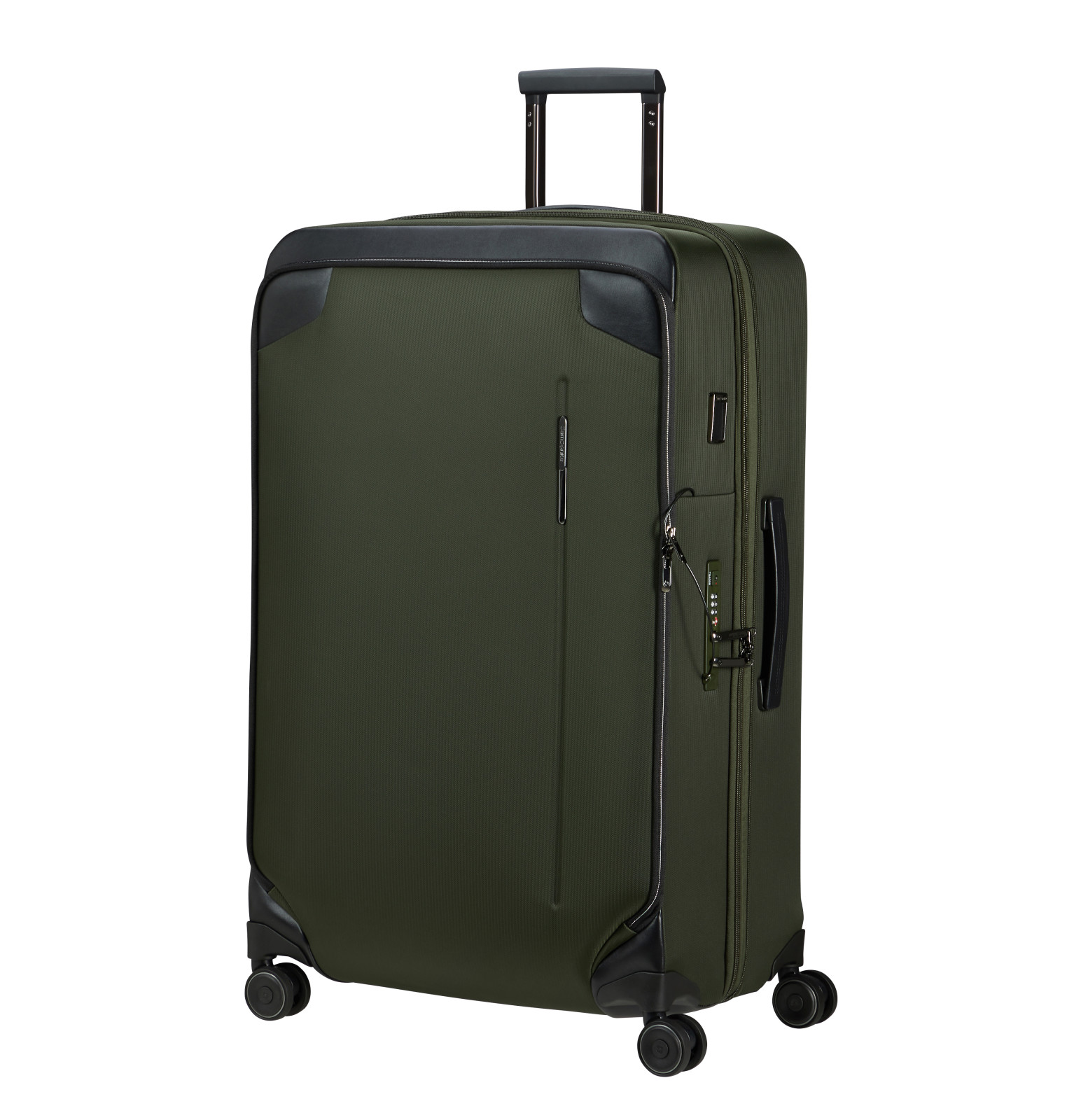 Splendix 4-wheel large suitcase SAMSONITE Green