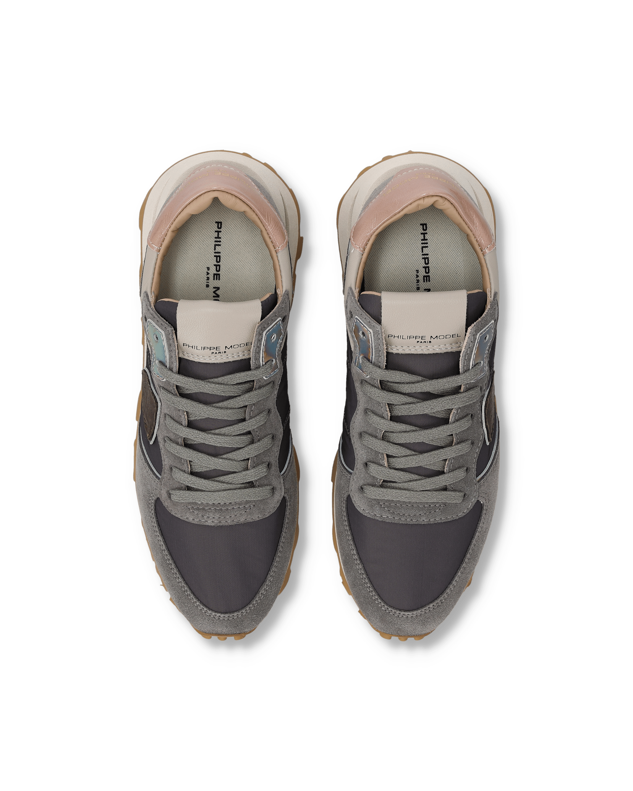 High-top running sneakers PHILIPPE MODEL Grey