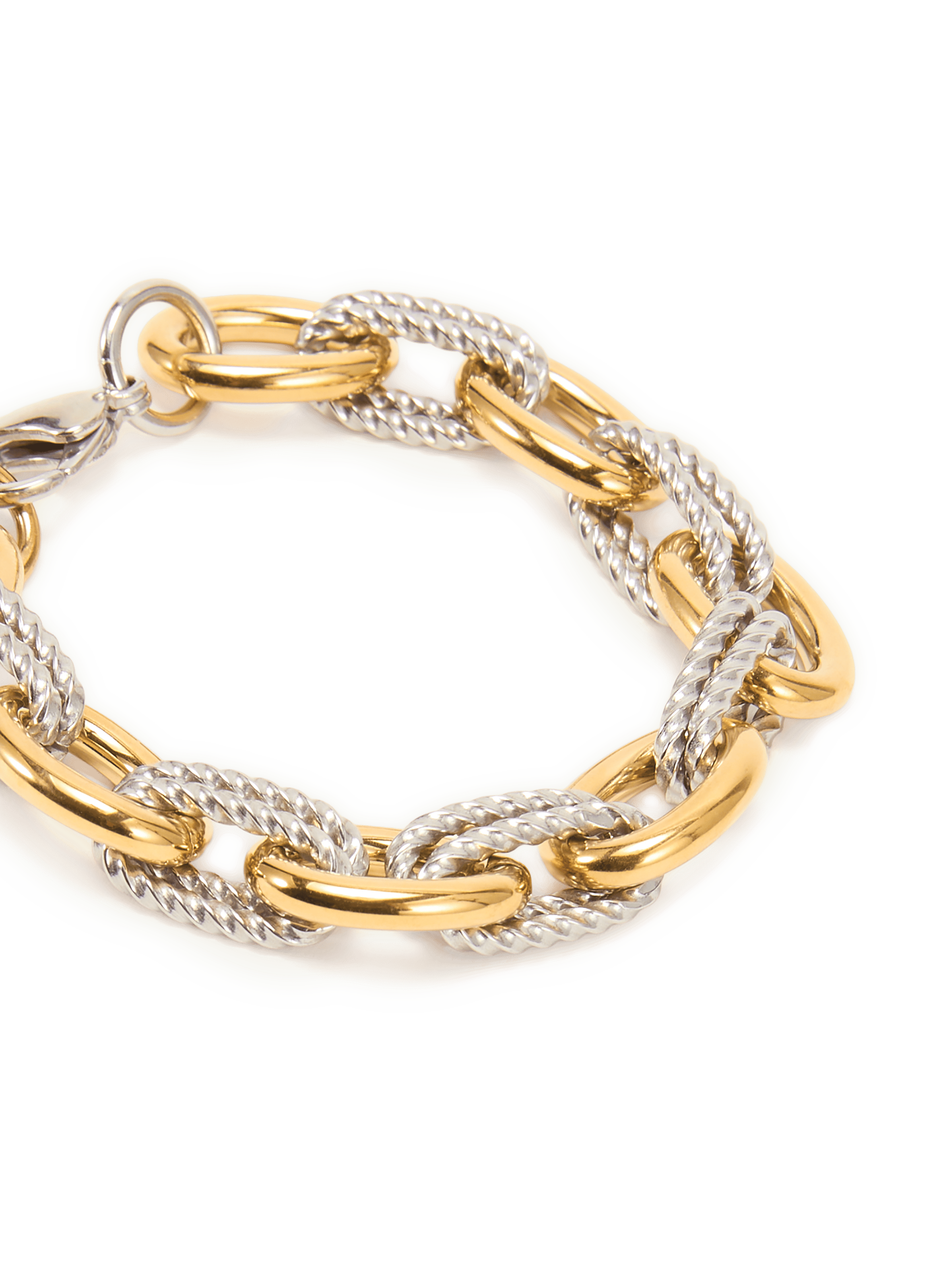 Round mesh bracelet AU PRINTEMPS PARIS Silver