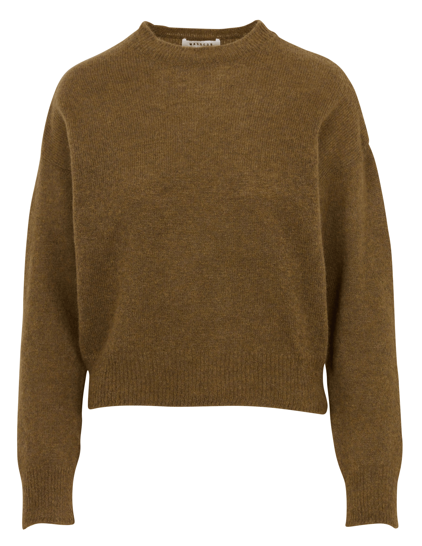 Round-neck wool-blend sweater MASSCOB
