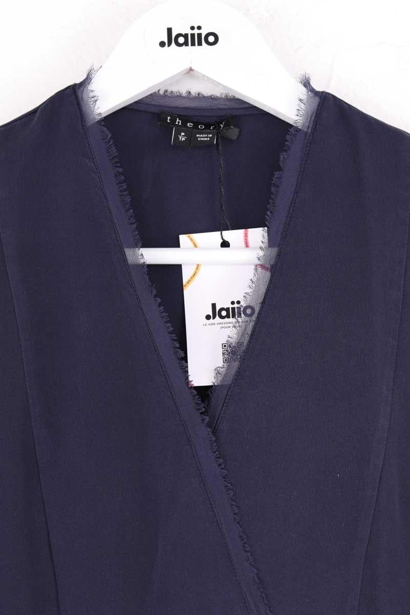 Blouse THEORY - Seconde Main Blue