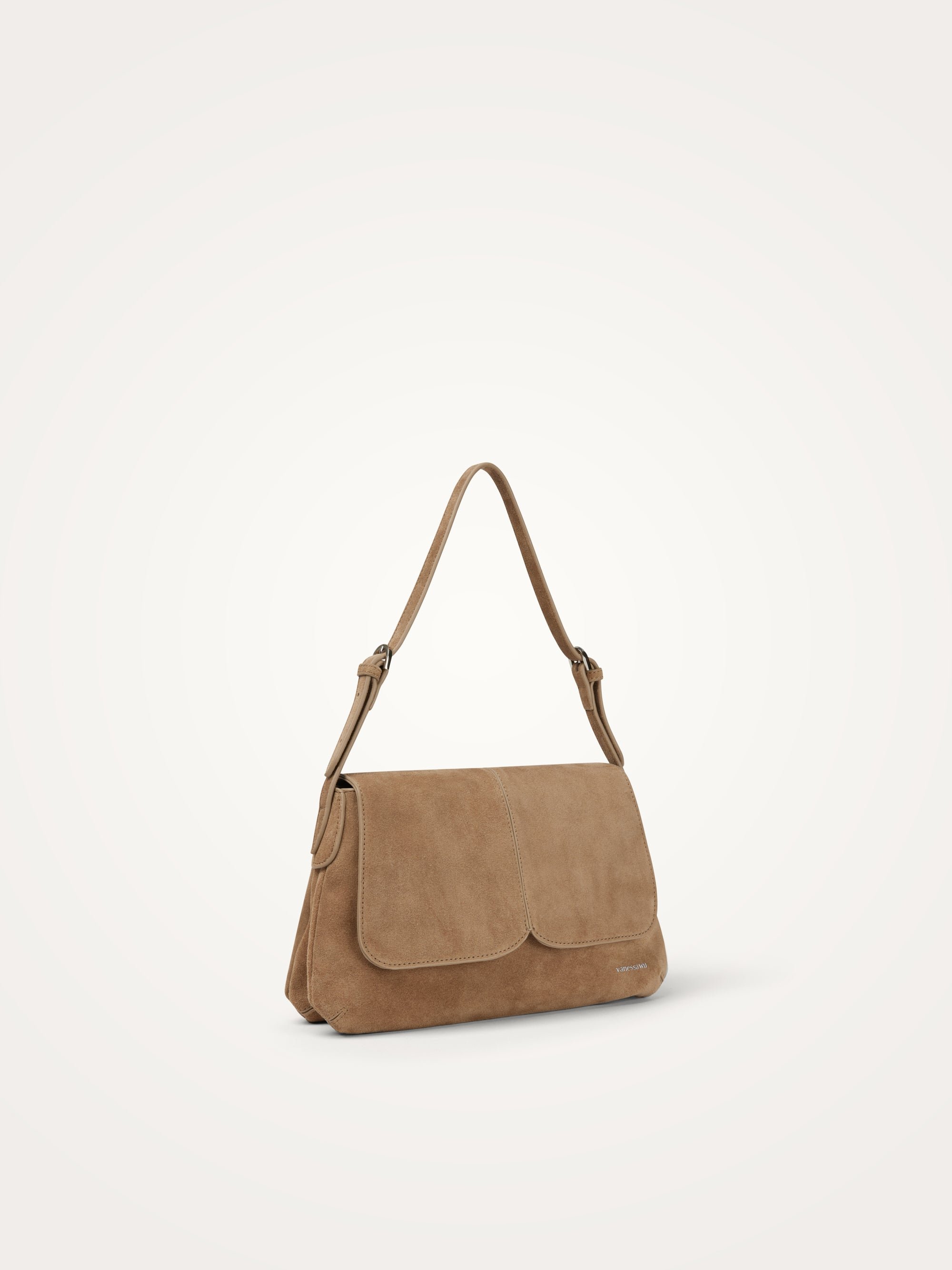 Crossbody bag with flap | Beige VANESSA WU Women