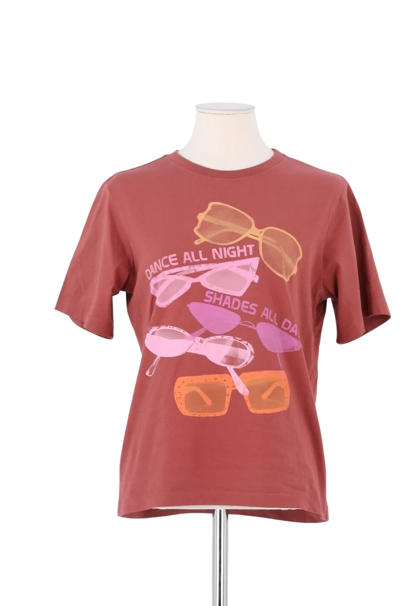 T-shirt TARA JARMON - Seconde Main Pink