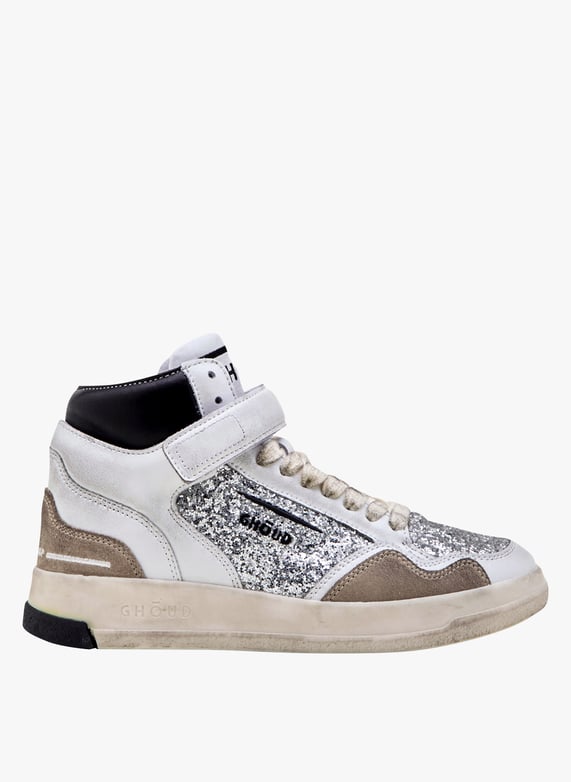 Hoge sneakers met pailletten Grijs Ghoud venice Dames Place