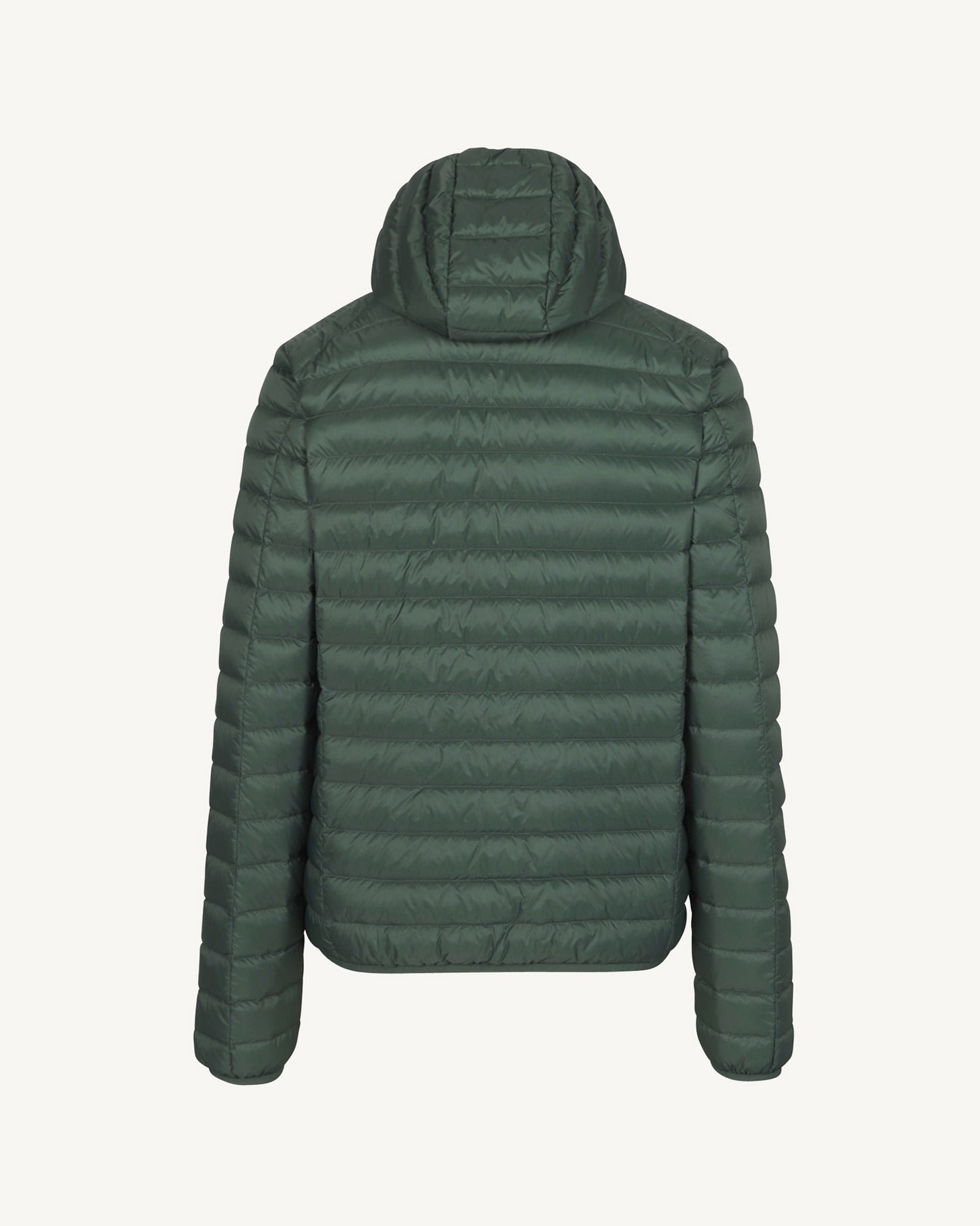 Lightweight hooded puffer jacket nico JOTT Green