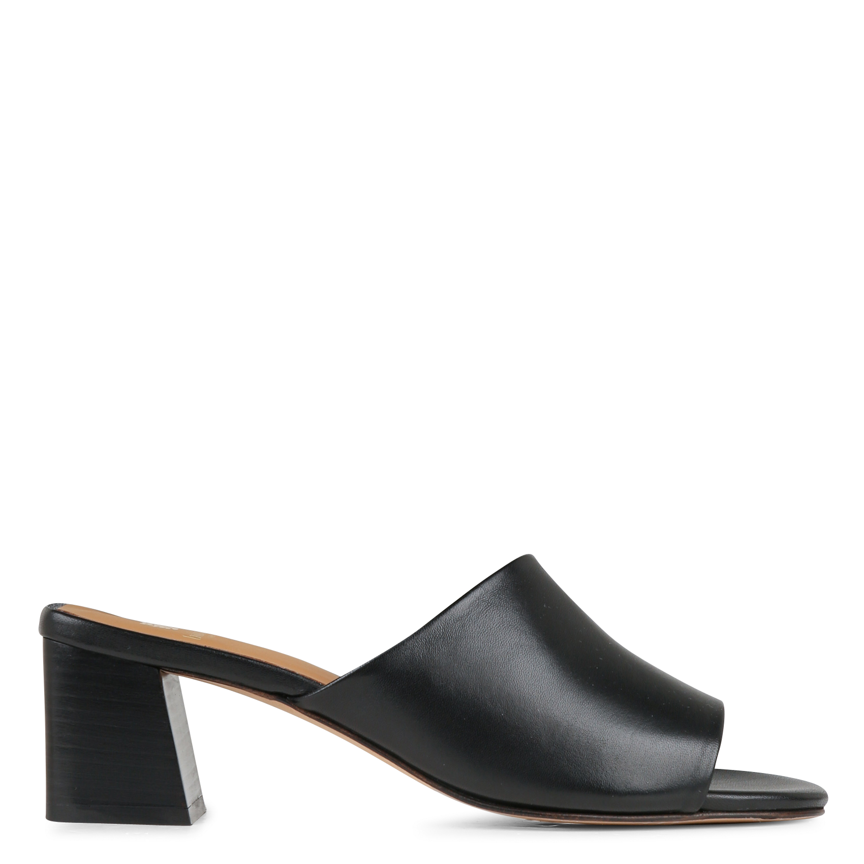 Mules en cuir BOBBIES Noir