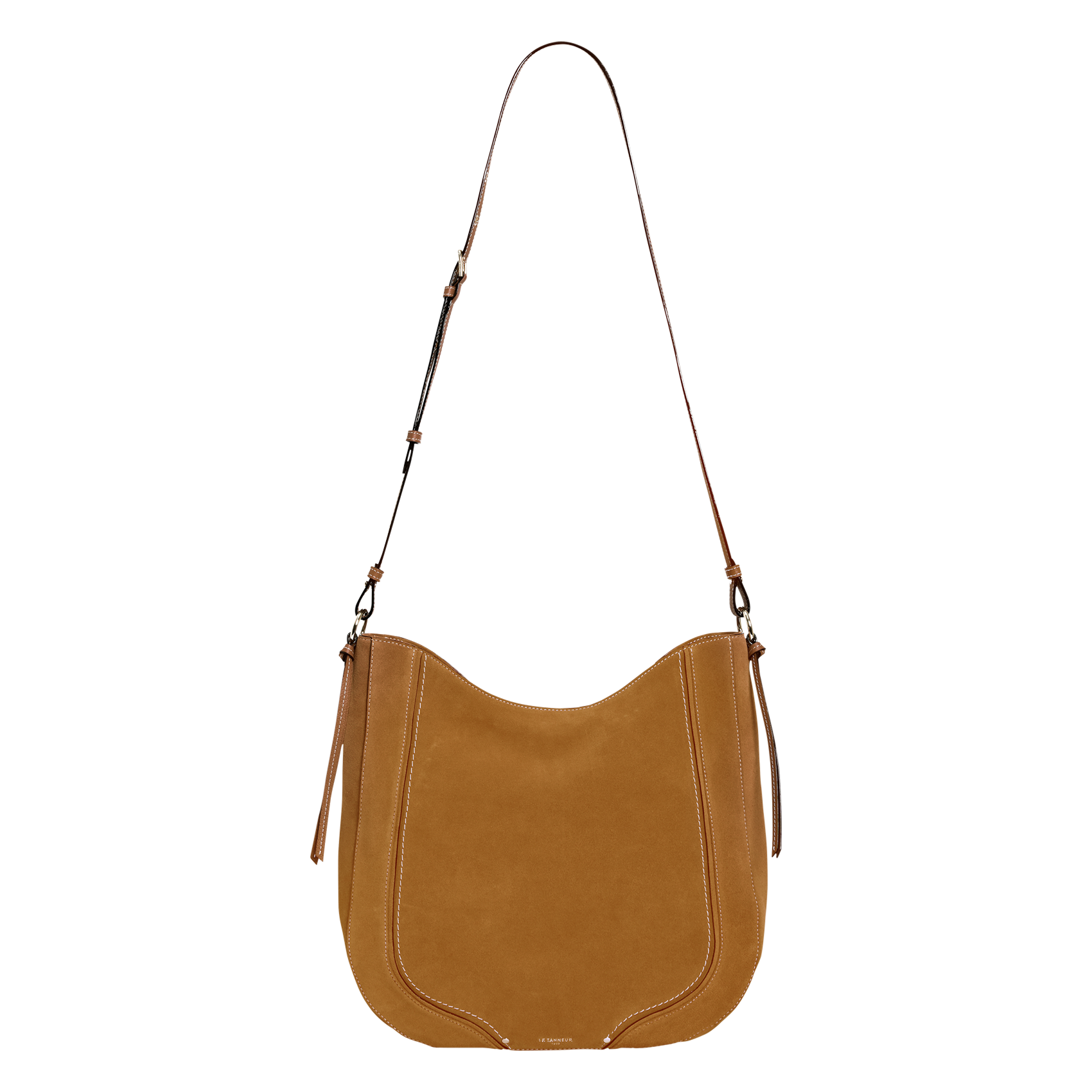 Sac porté épaule en cuir LE TANNEUR Marron