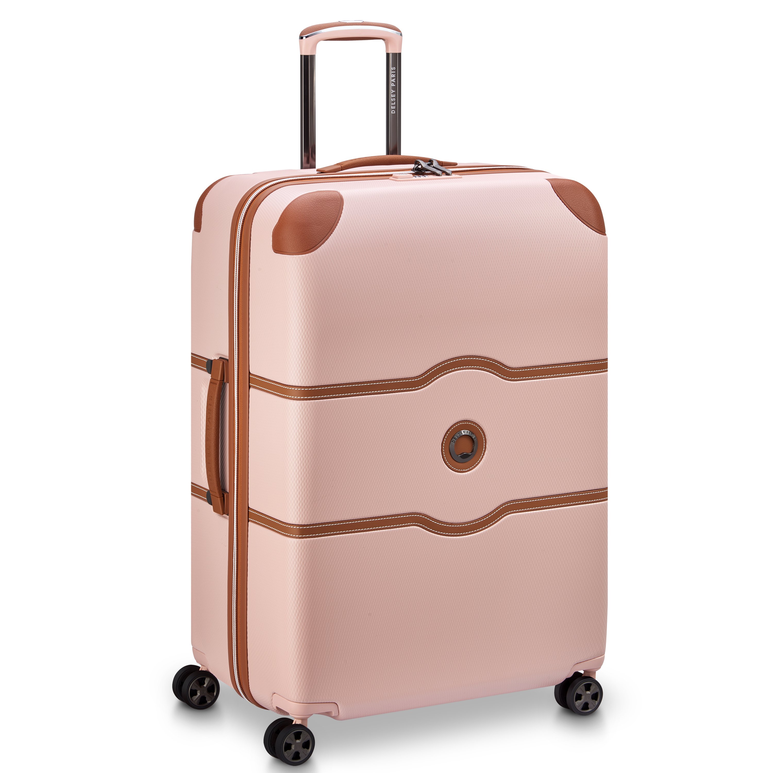 Rigid hold suitcase DELSEY PARIS Pink