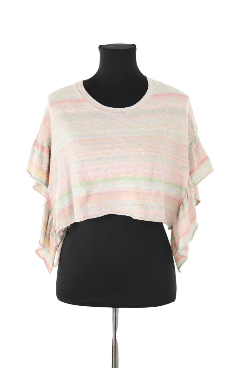 Cotton T-shirt IRO - Seconde Main Beige