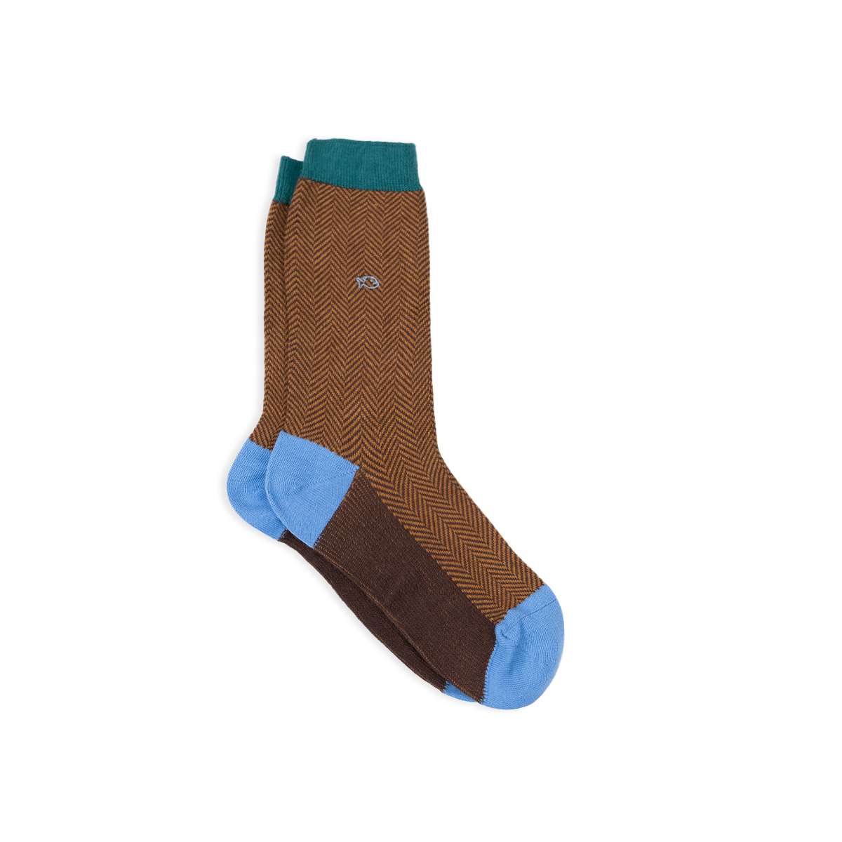 Combed cotton herringbone socks BILLYBELT