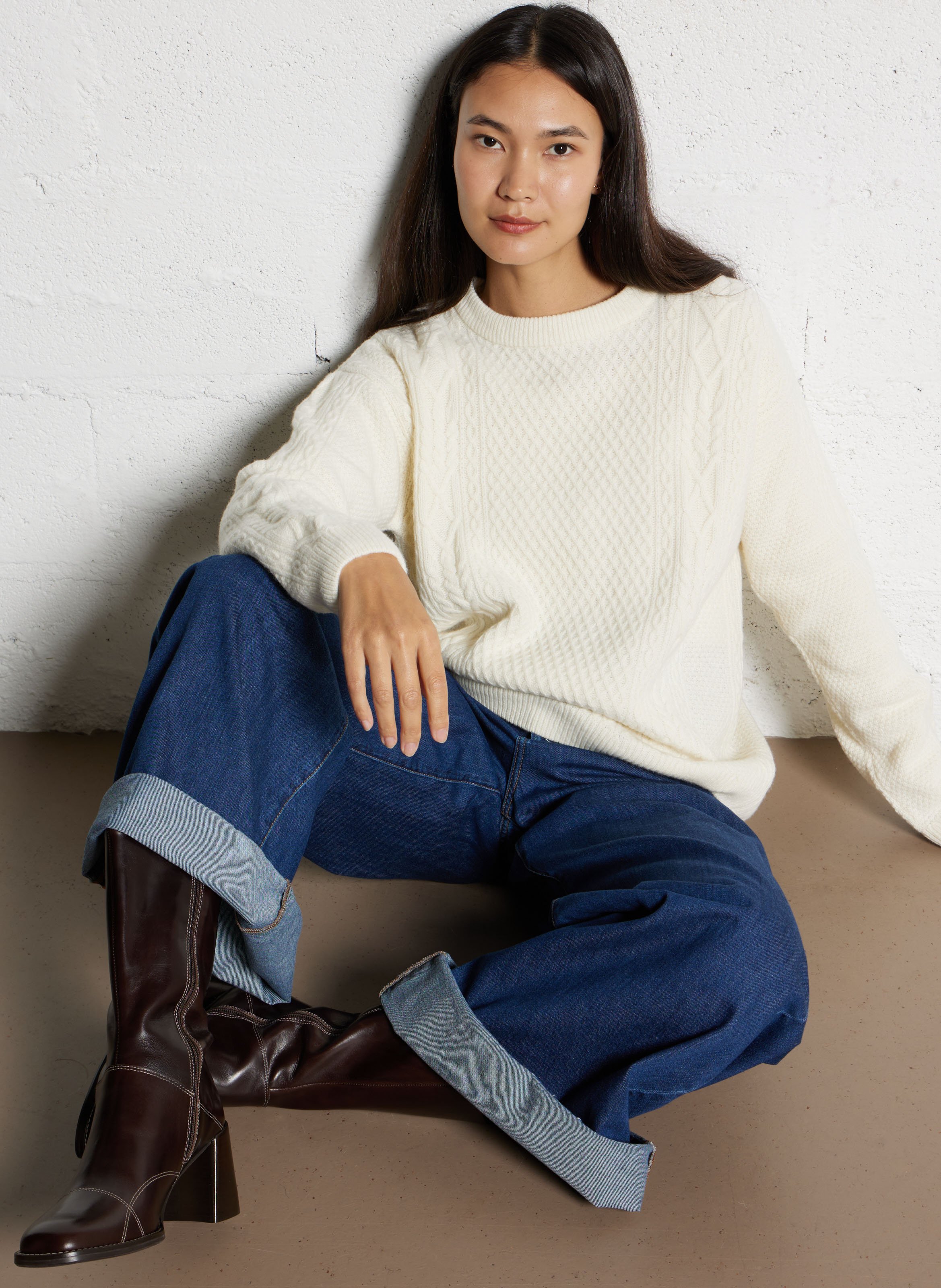 Bianca - Lederstiefeletten BILLI BI Braun