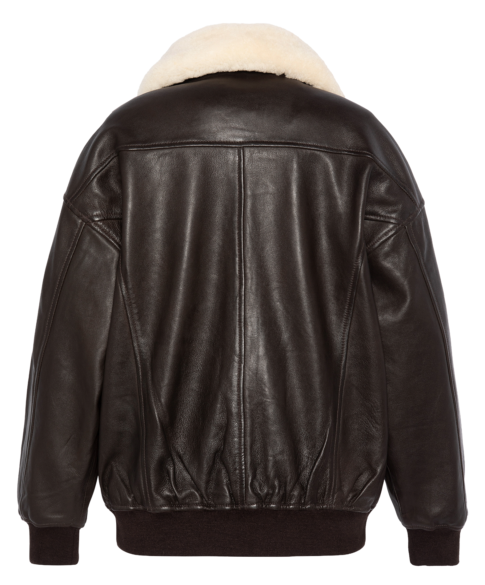 Blouson en cuir  SCHOTT Marron