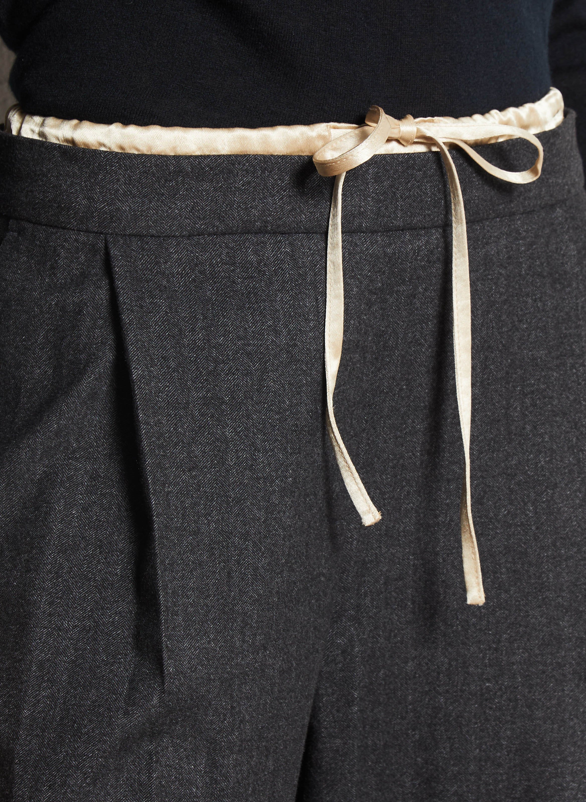 Wijde broek BELLEROSE Grijs