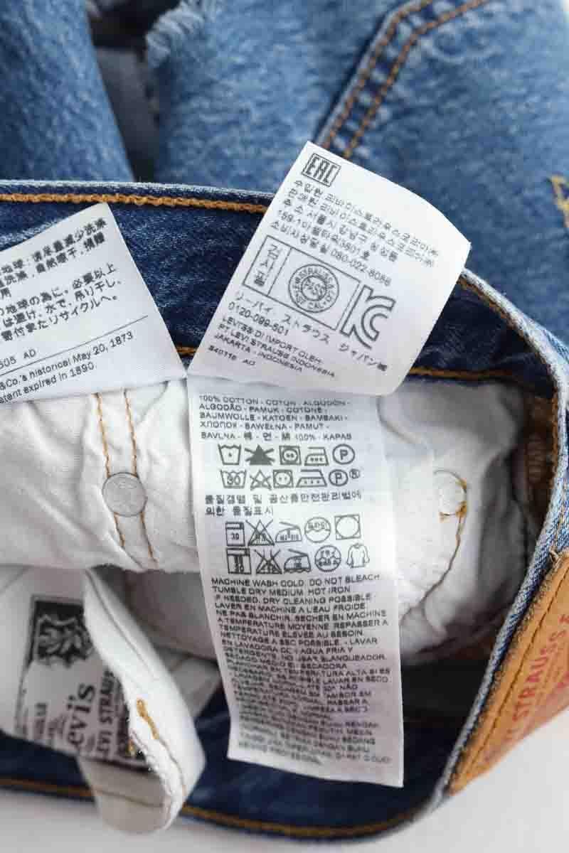 Mini shorts LEVI'S - Seconde main Blue