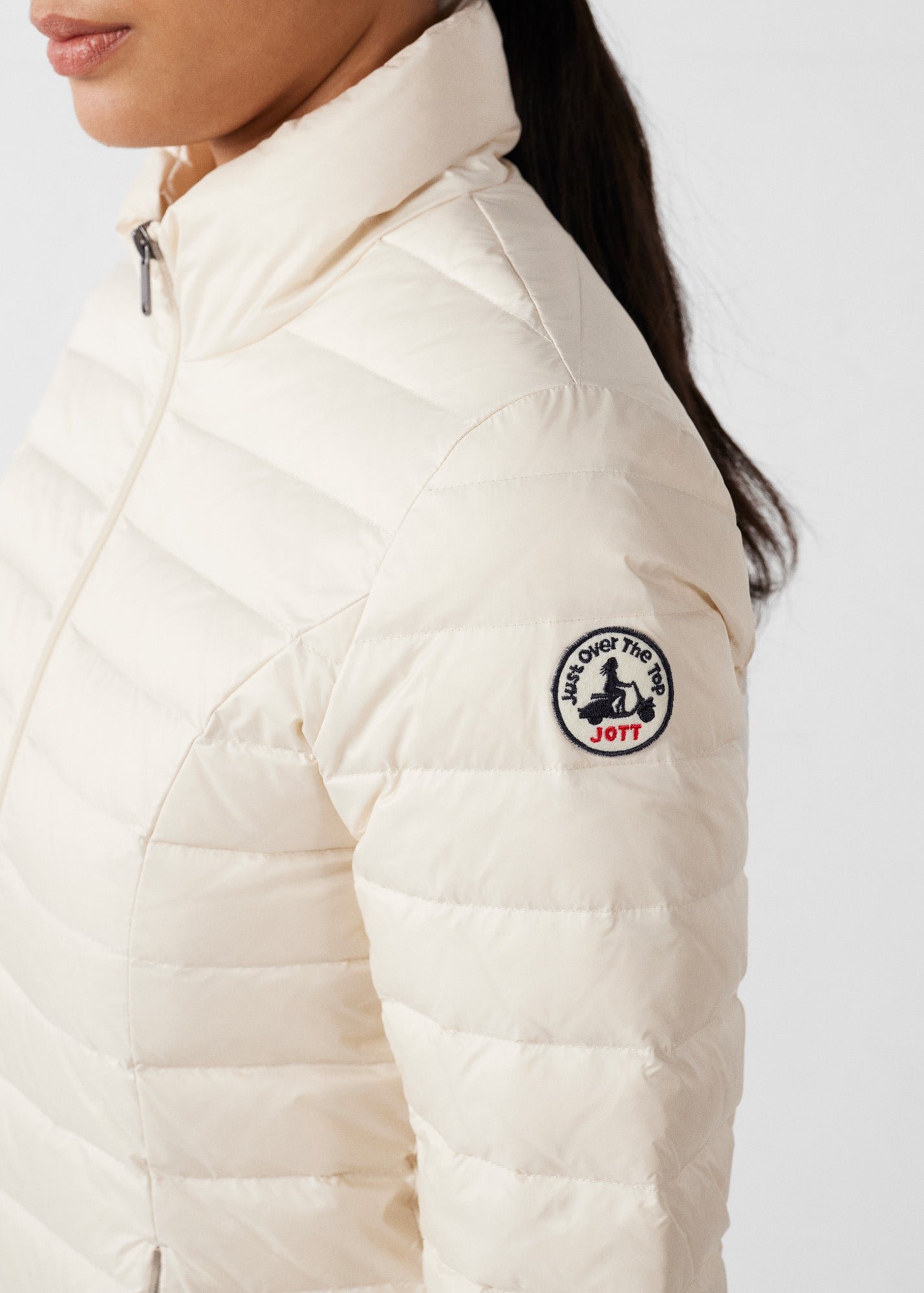 Lightweight down jacket White