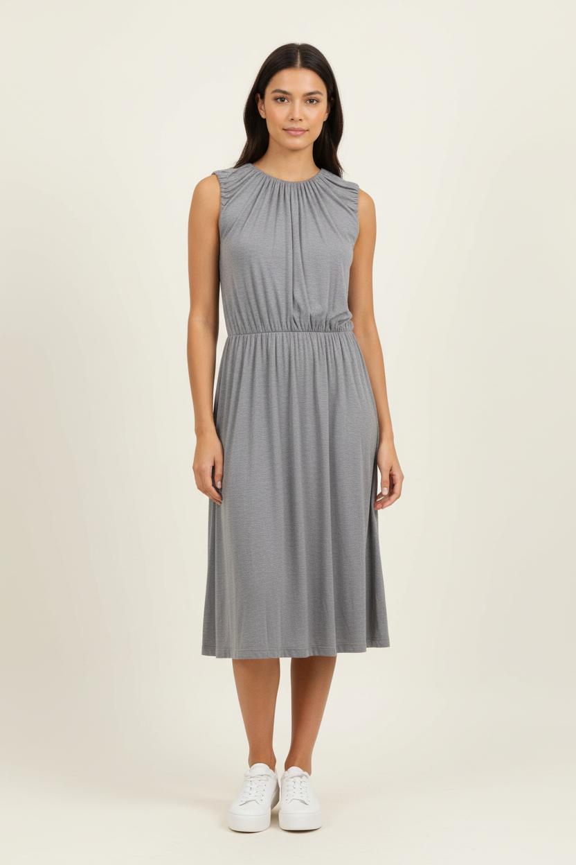 Short & Midi Dress TARA JARMON - Seconde Main Grey