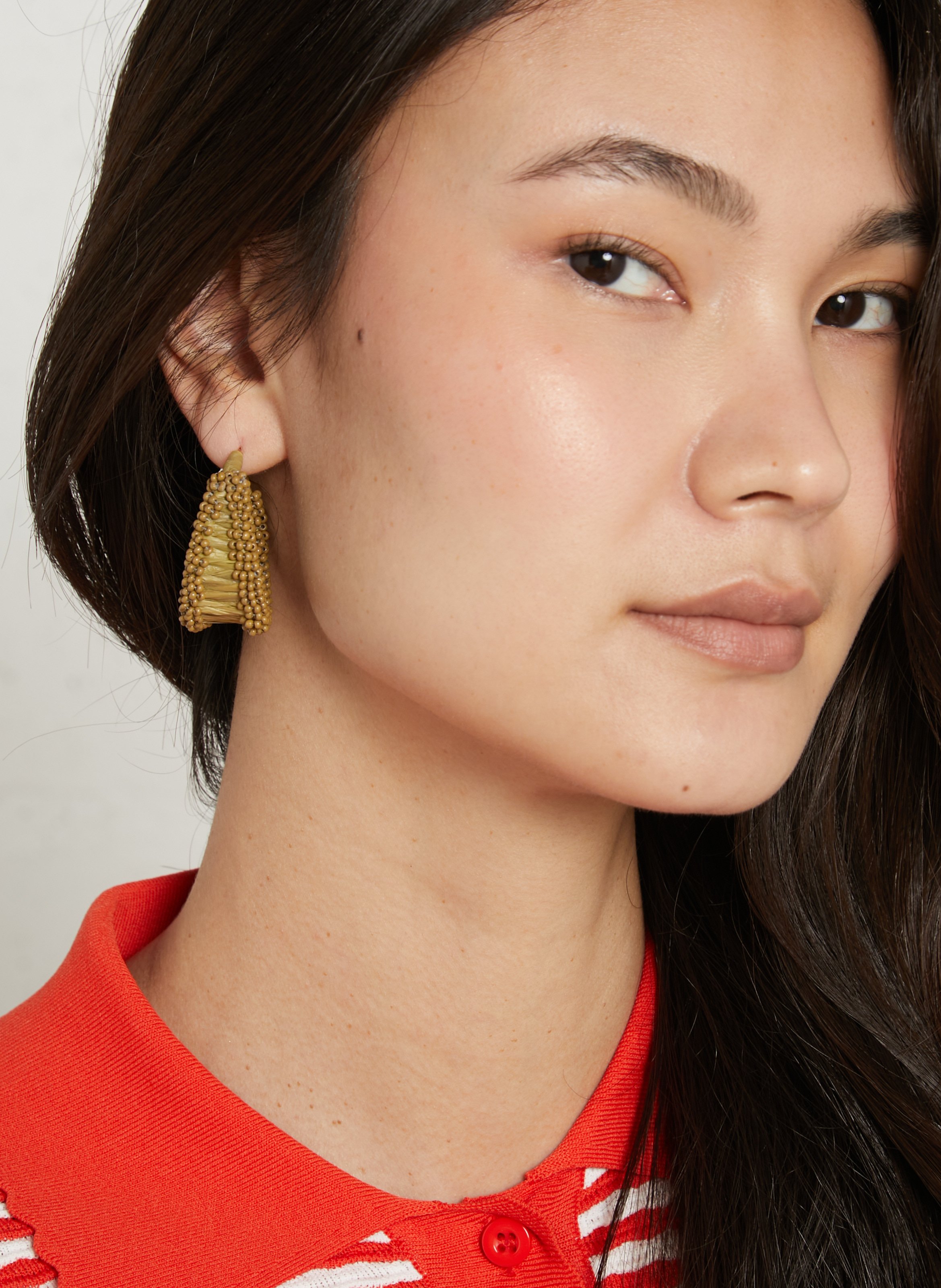 Offen gearbeitete Creolen FEEKA Grun