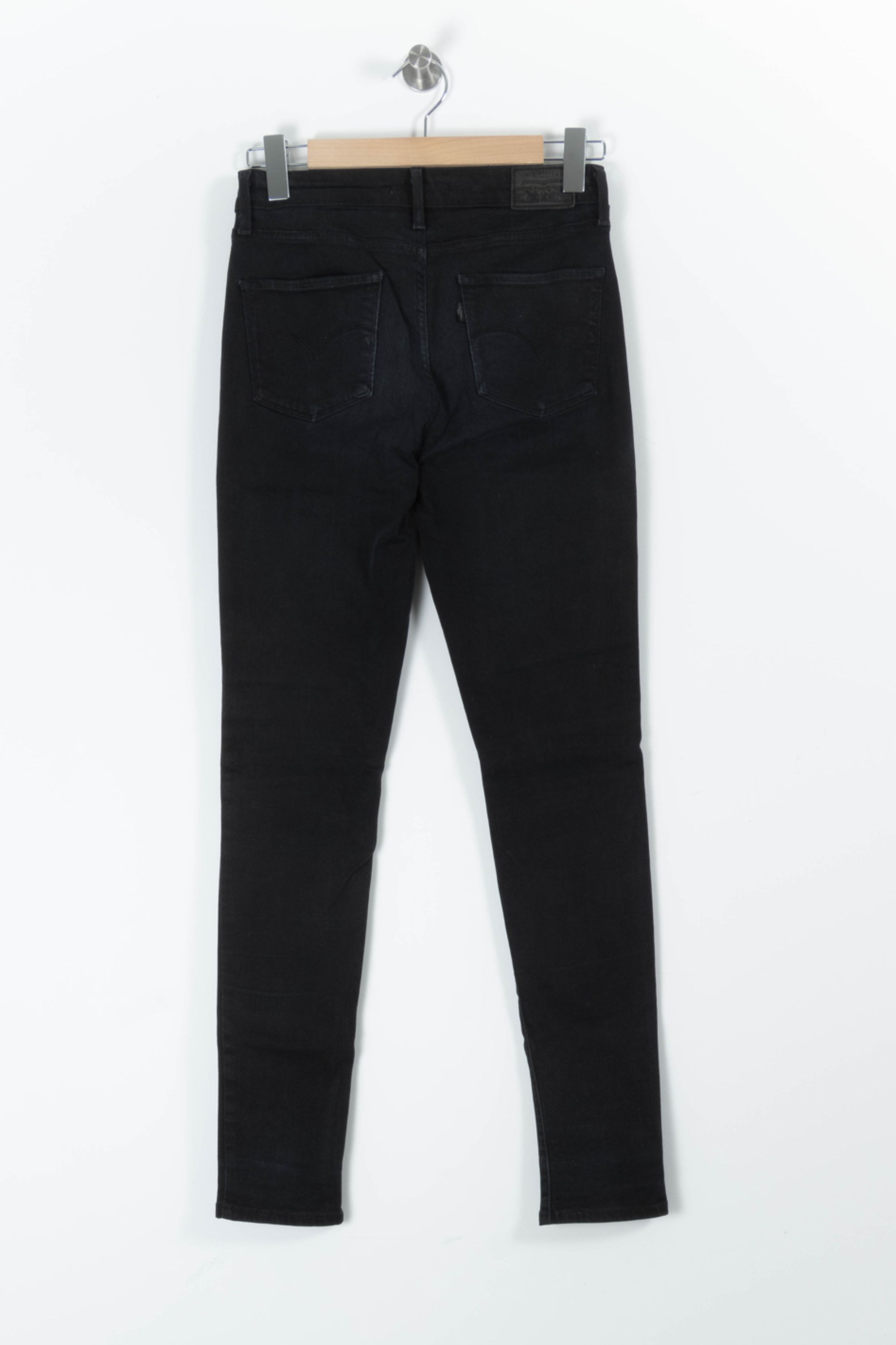 Cropped slim jeans with studs LEVI'S - Seconde main Black