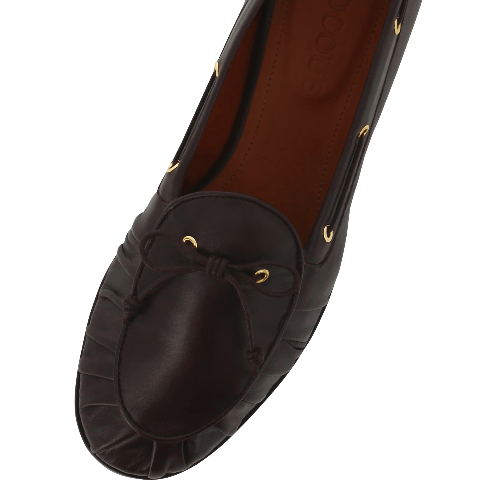 Plain soft leather loafers SOCQUE PARIS Brown