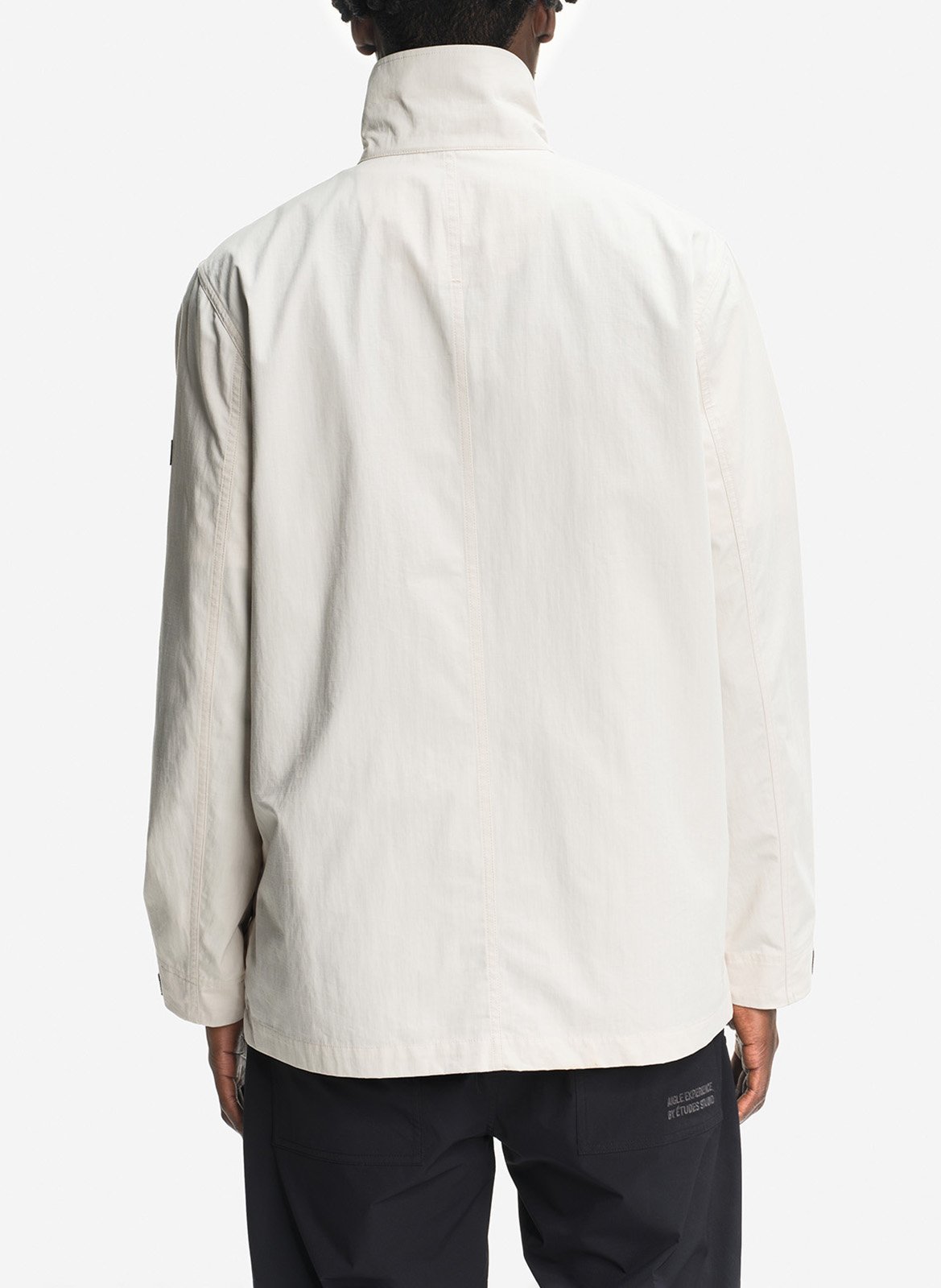 Straight high-neck solid parka AIGLE Beige