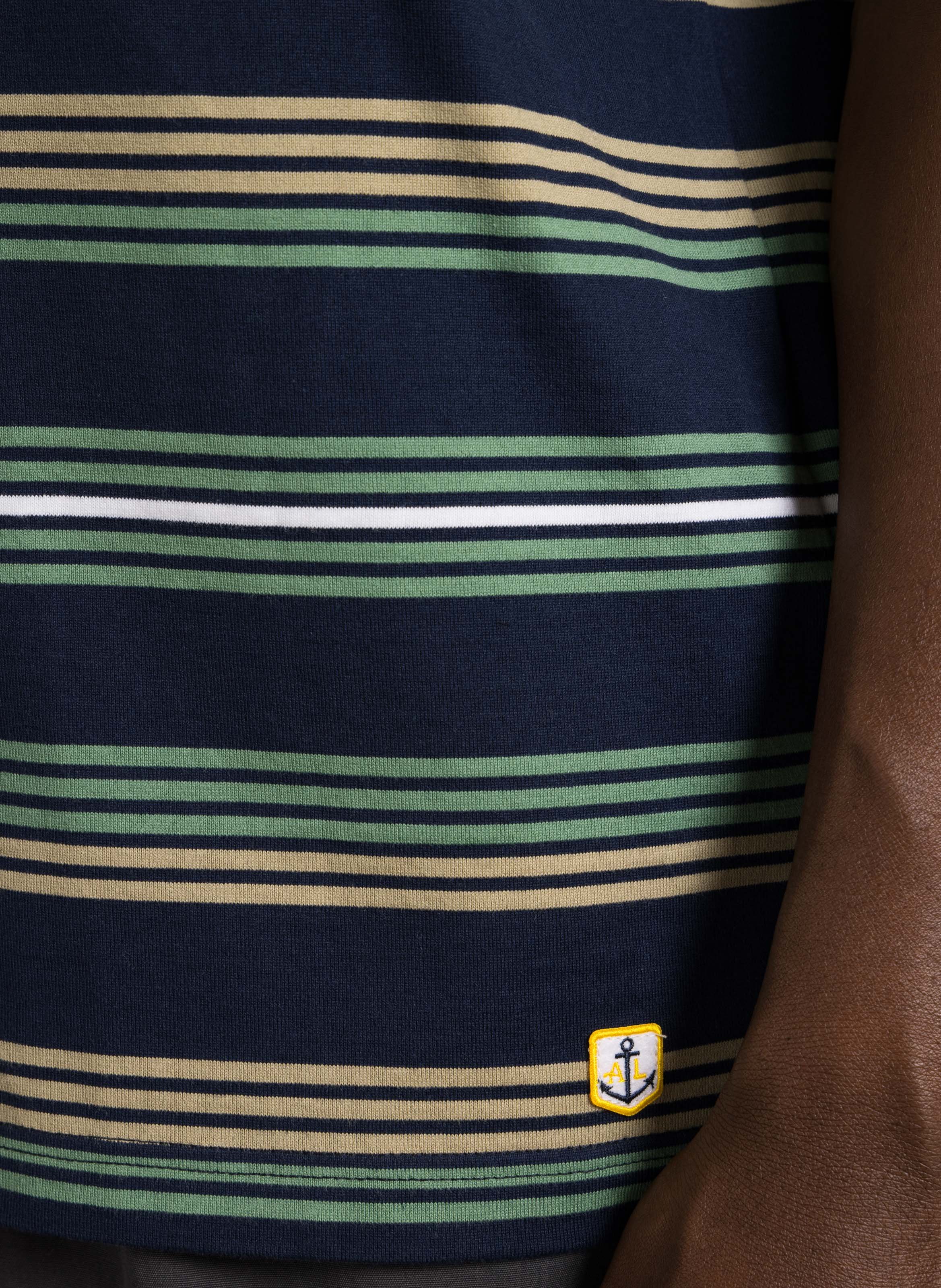 Klassisches Baumwollhemd mit Kragen ARMOR LUX Blau