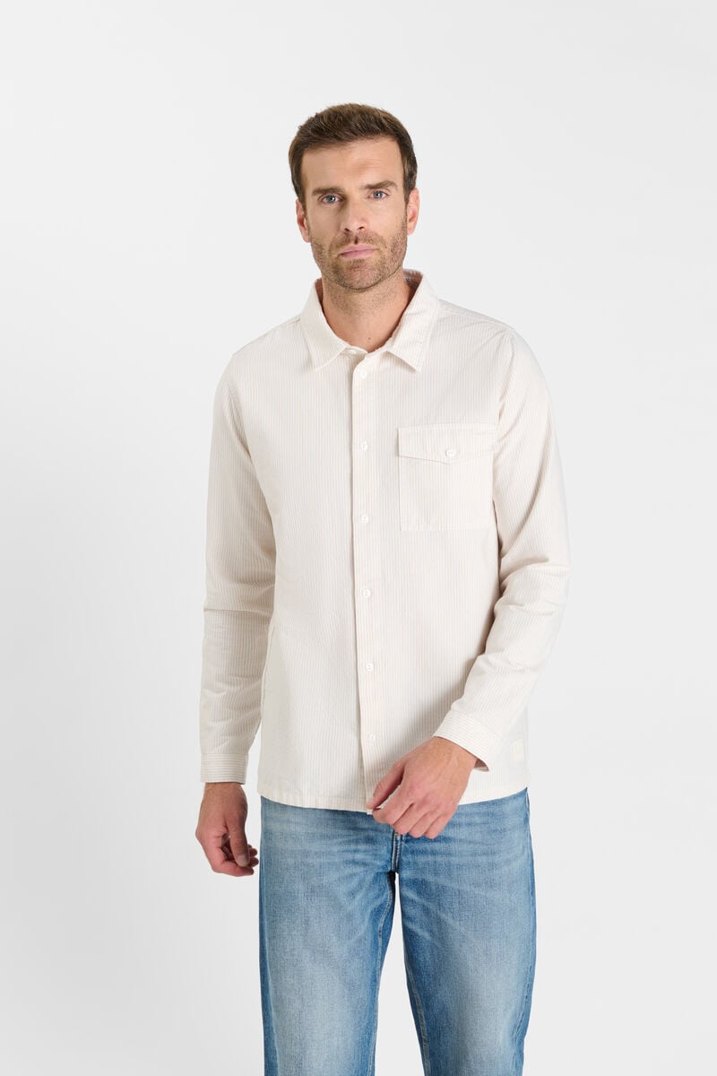 Chemise boutonnée LE TEMPS DES CERISES Blanc