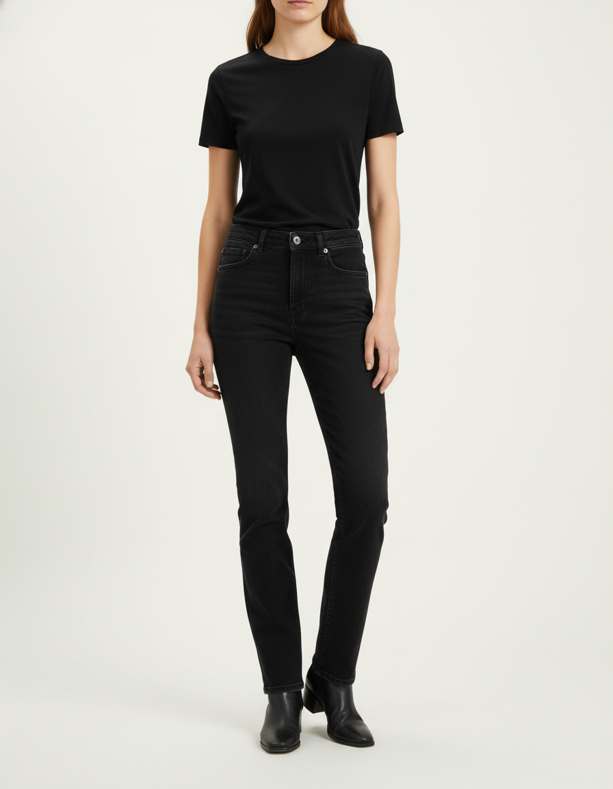 Jeans ROUJE - Seconde Main Black