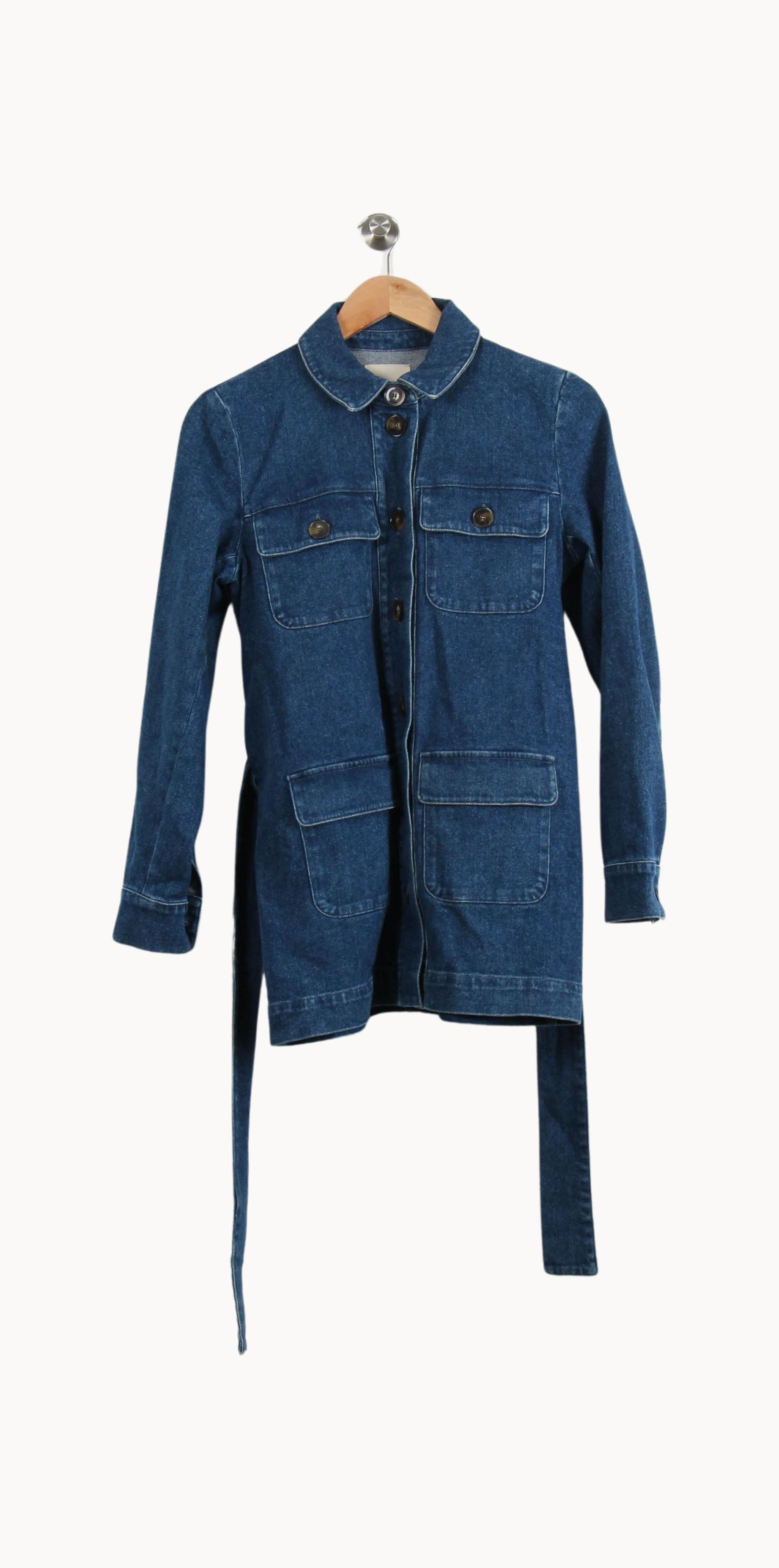 Denim jacket SEZANE - Seconde main Blue