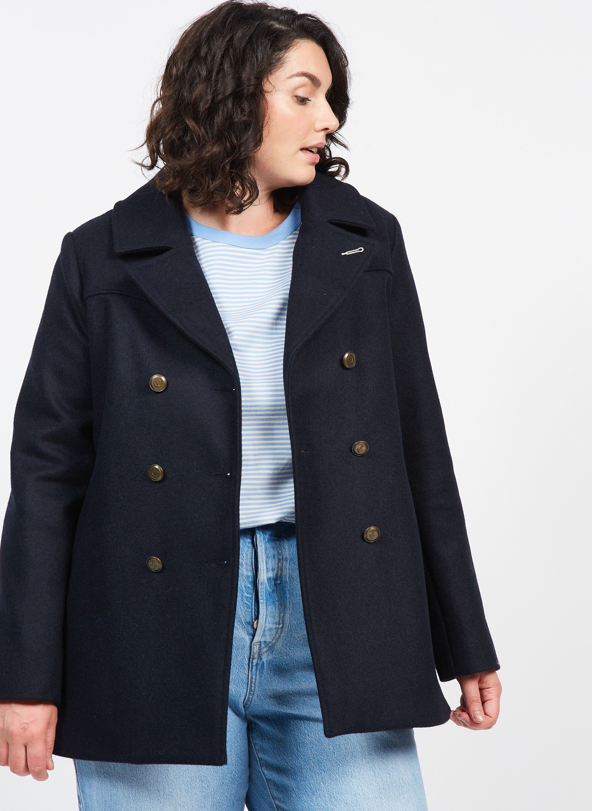 Lux wool store coat