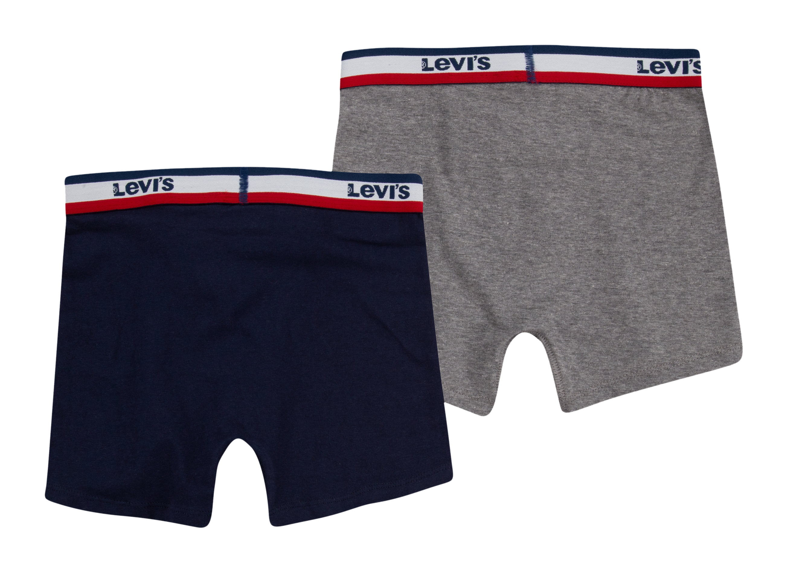 Lot de 2 boxers en coton mélangé LEVI'S KIDS Gris