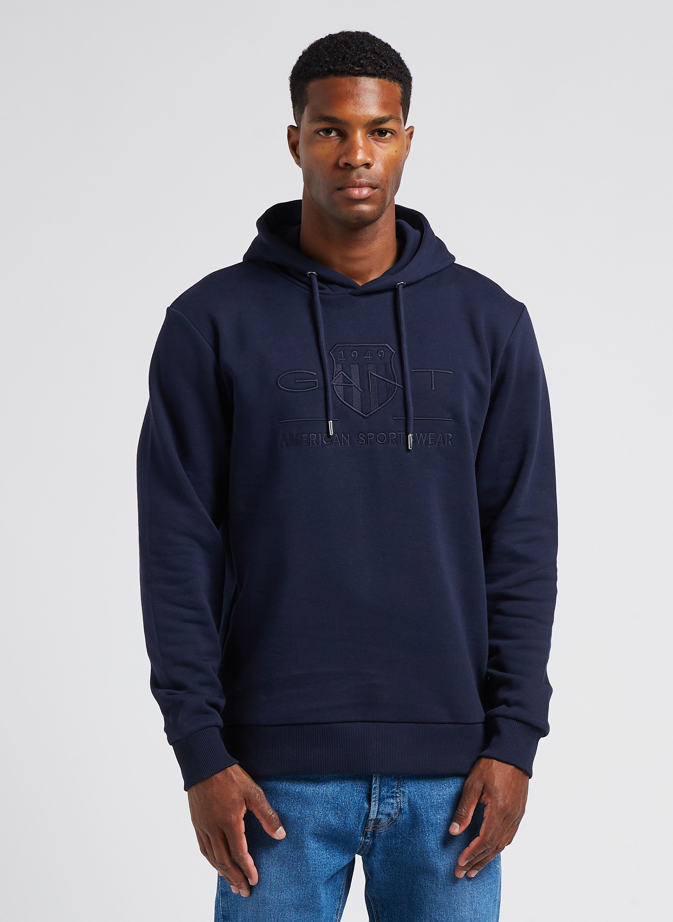 Sweat capuche best sale gant homme