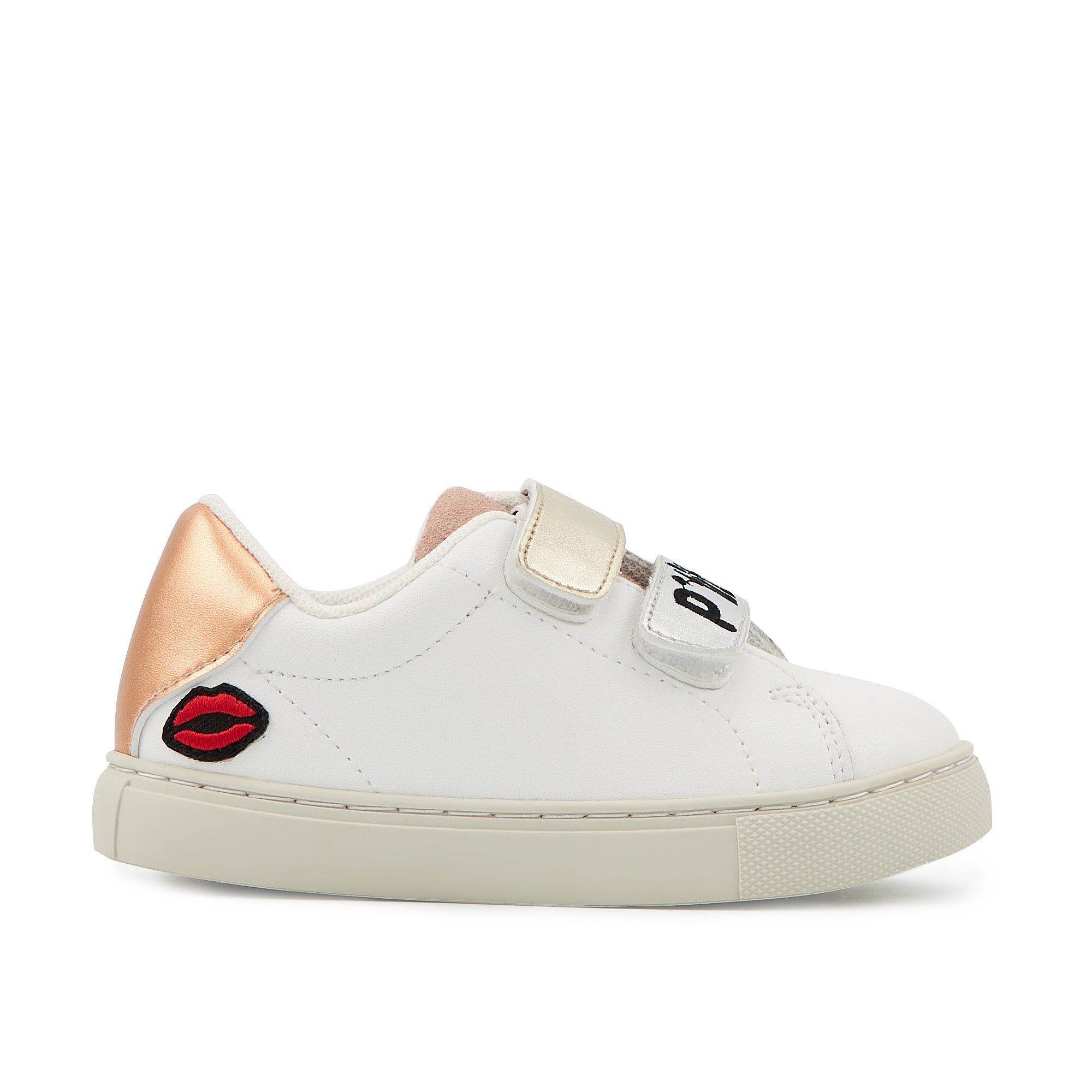 Leather sneakers BONS BAISERS PARIS White