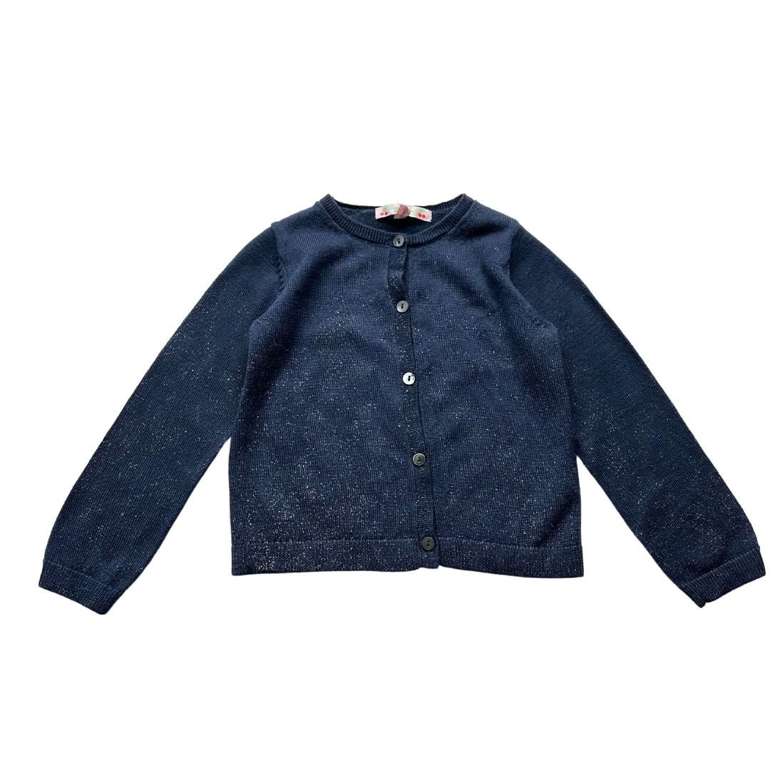 Blue Baby Cardigan - 24 months BONPOINT - Seconde Main Blue