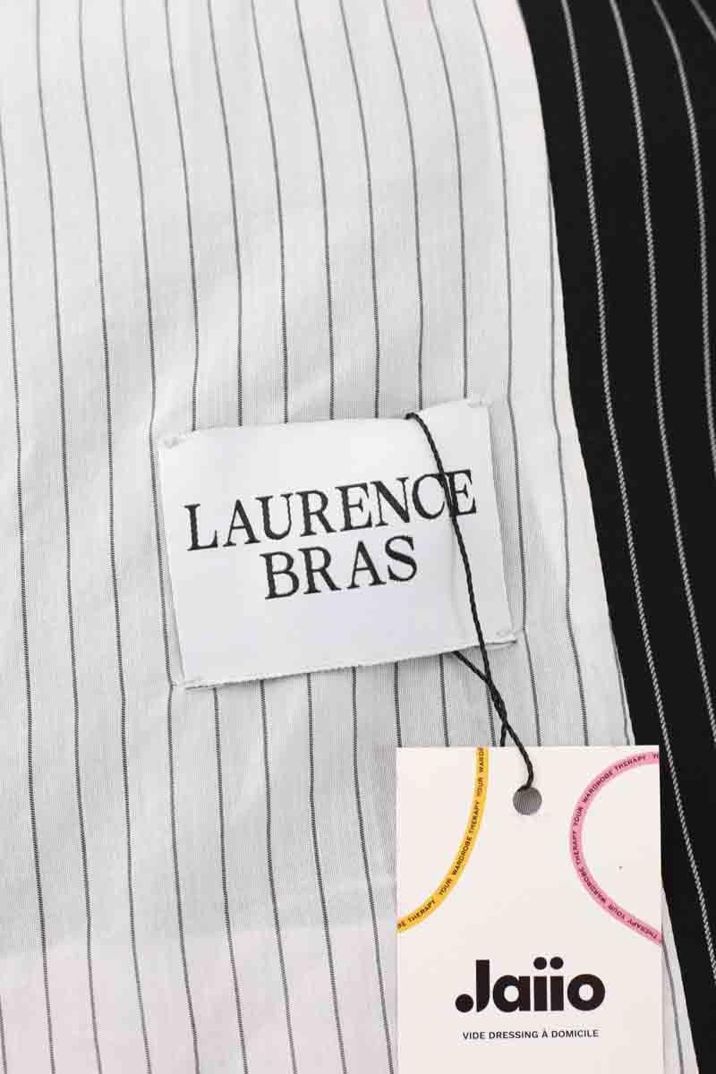 Voile and crochet dress LAURENCE BRAS - Seconde Main Black