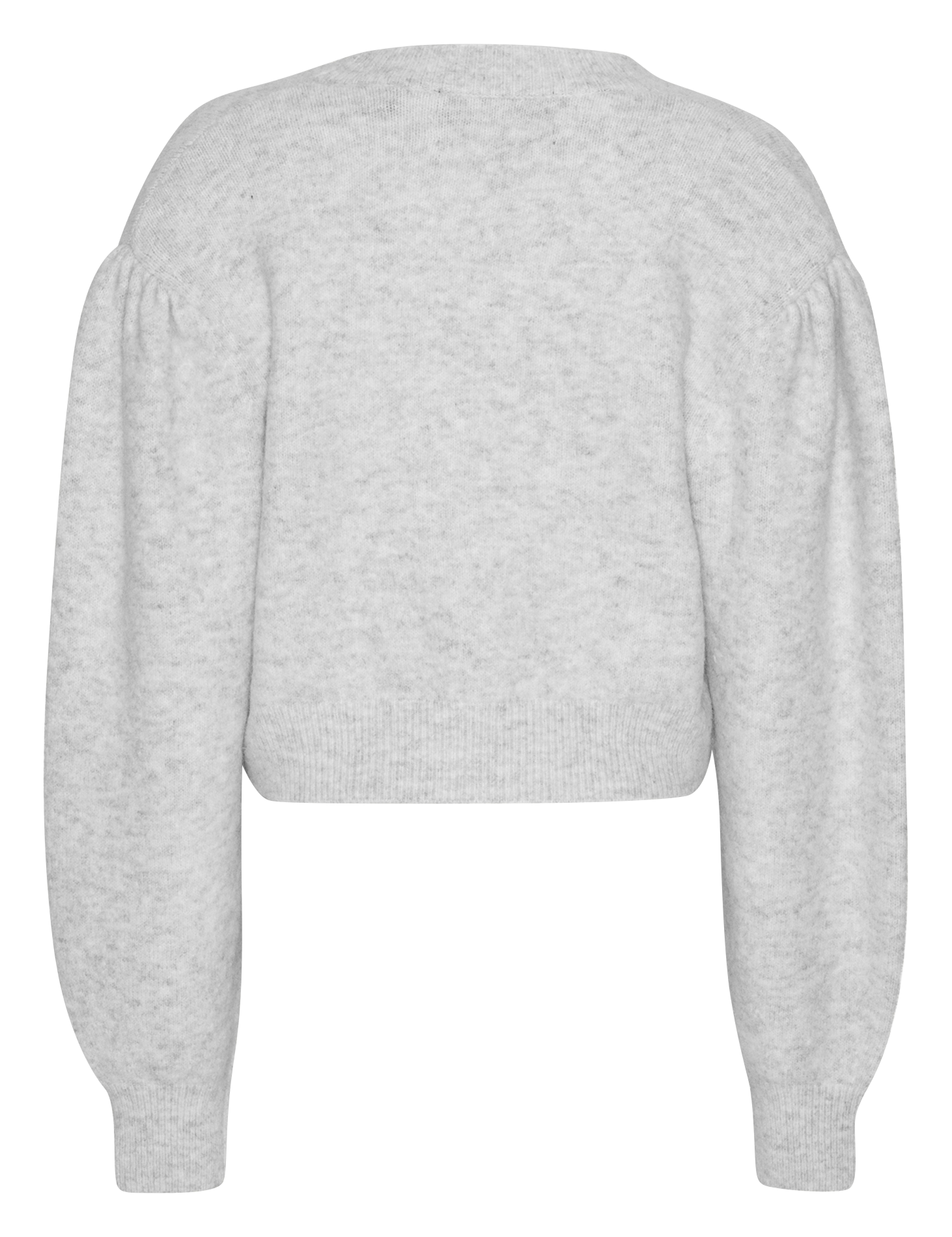 Gilet col V en laine mélangée ROTATE White