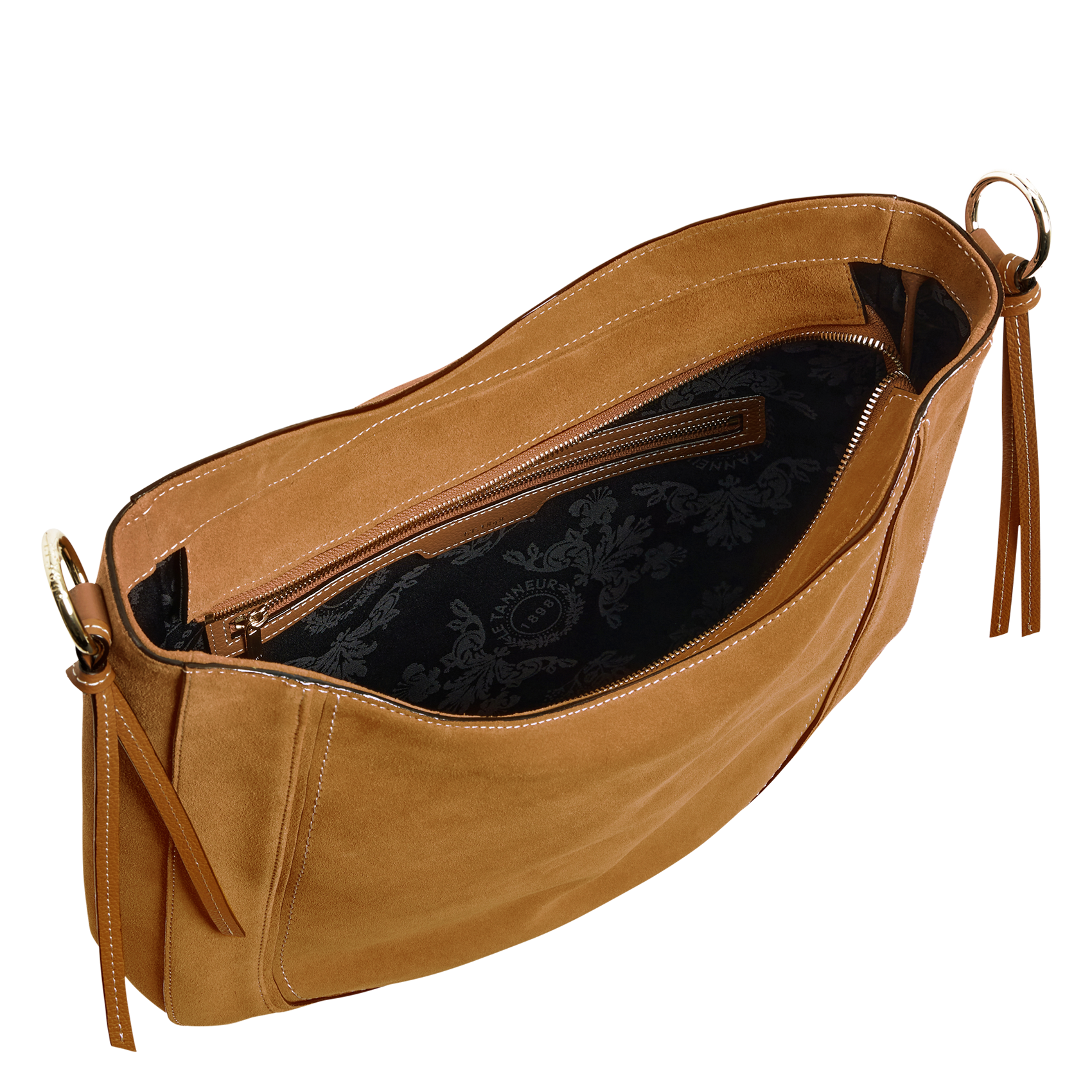 Sac porté épaule en cuir LE TANNEUR Marron