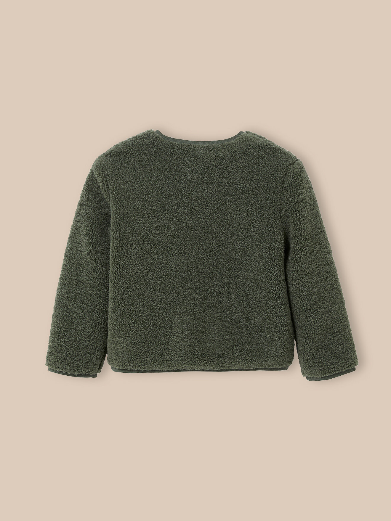 Sherpa jacket CYRILLUS Green