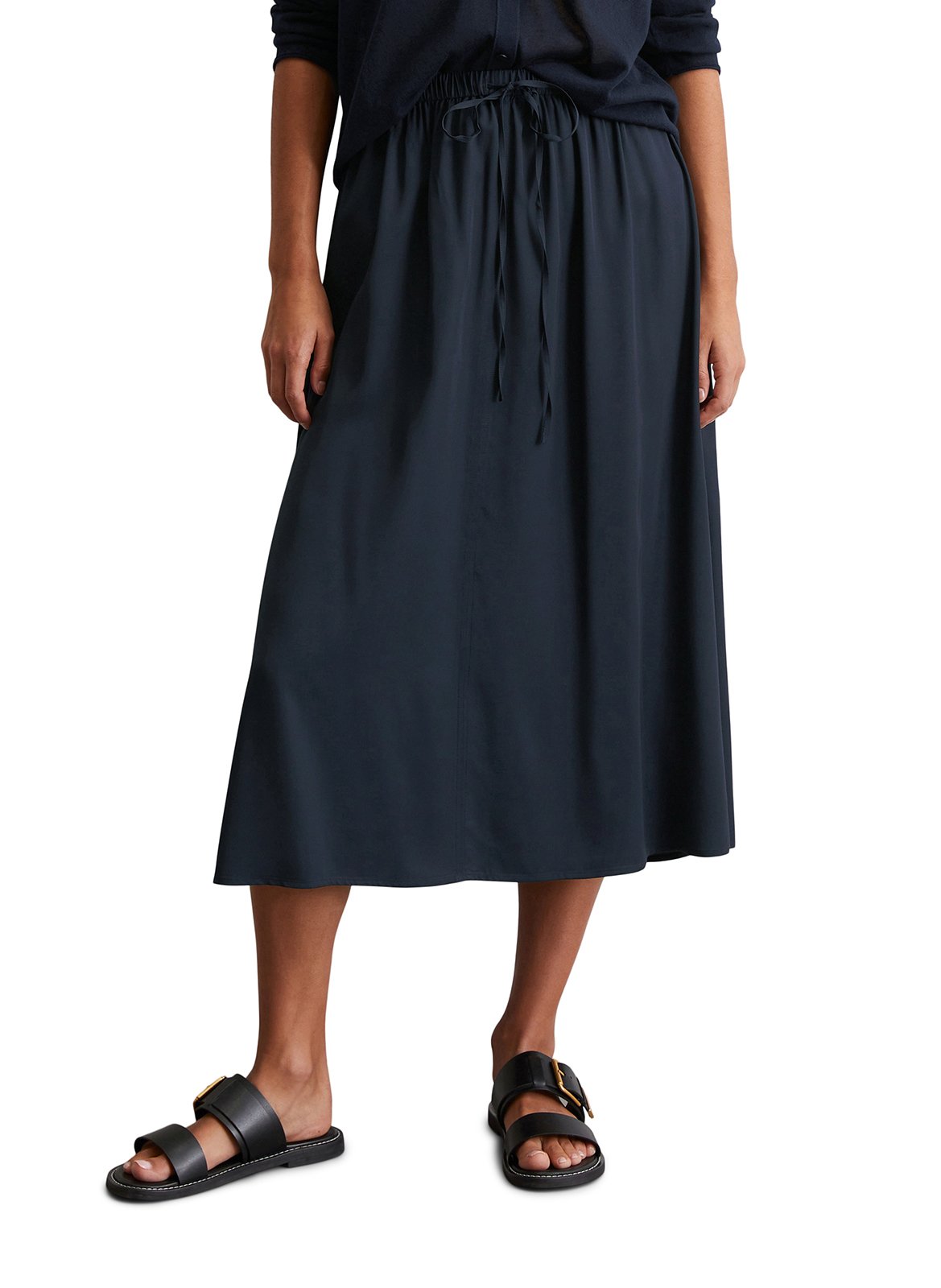 Falda midi recta MARC O'POLO Azul