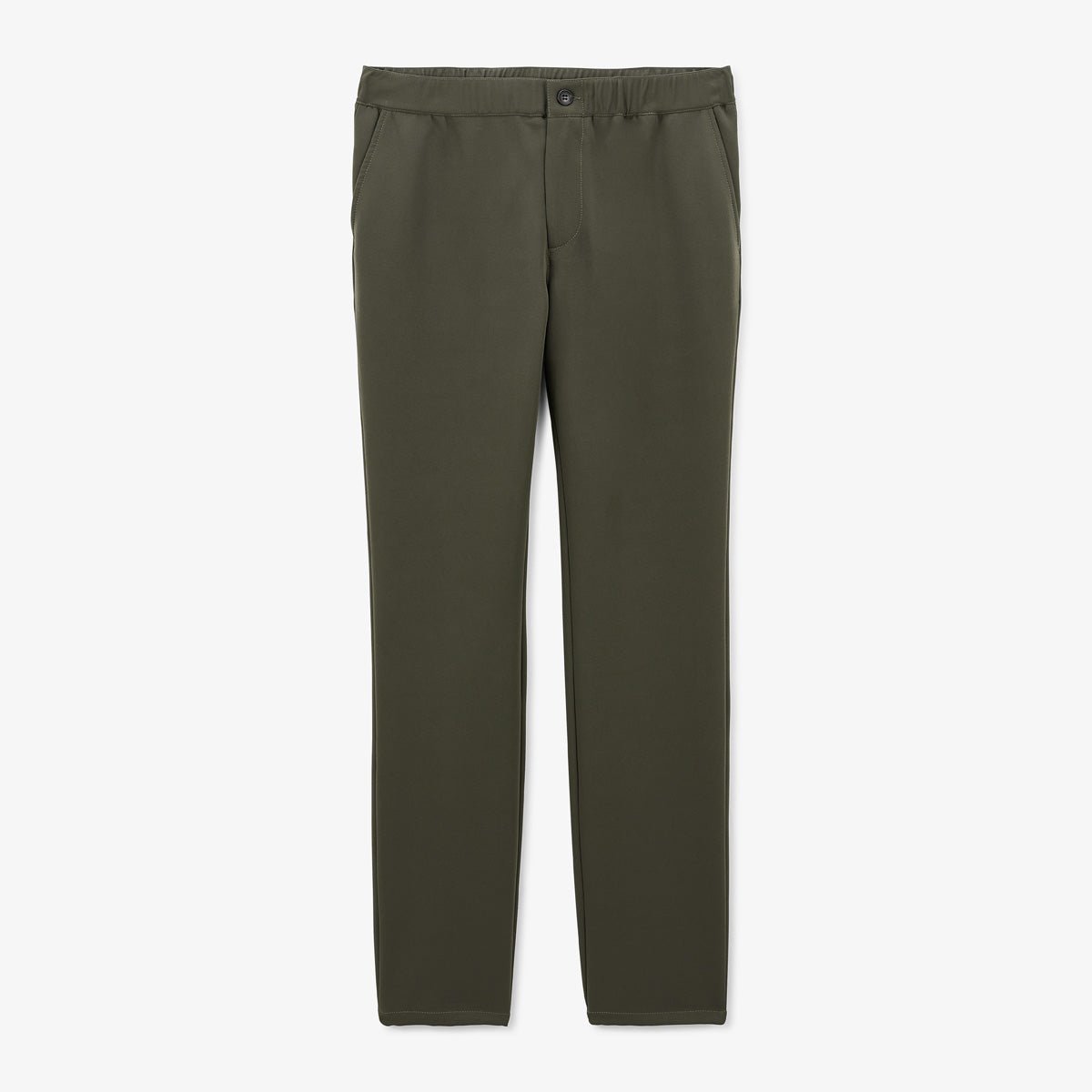 Elasticated waist chino pants SERGE BLANCO Green