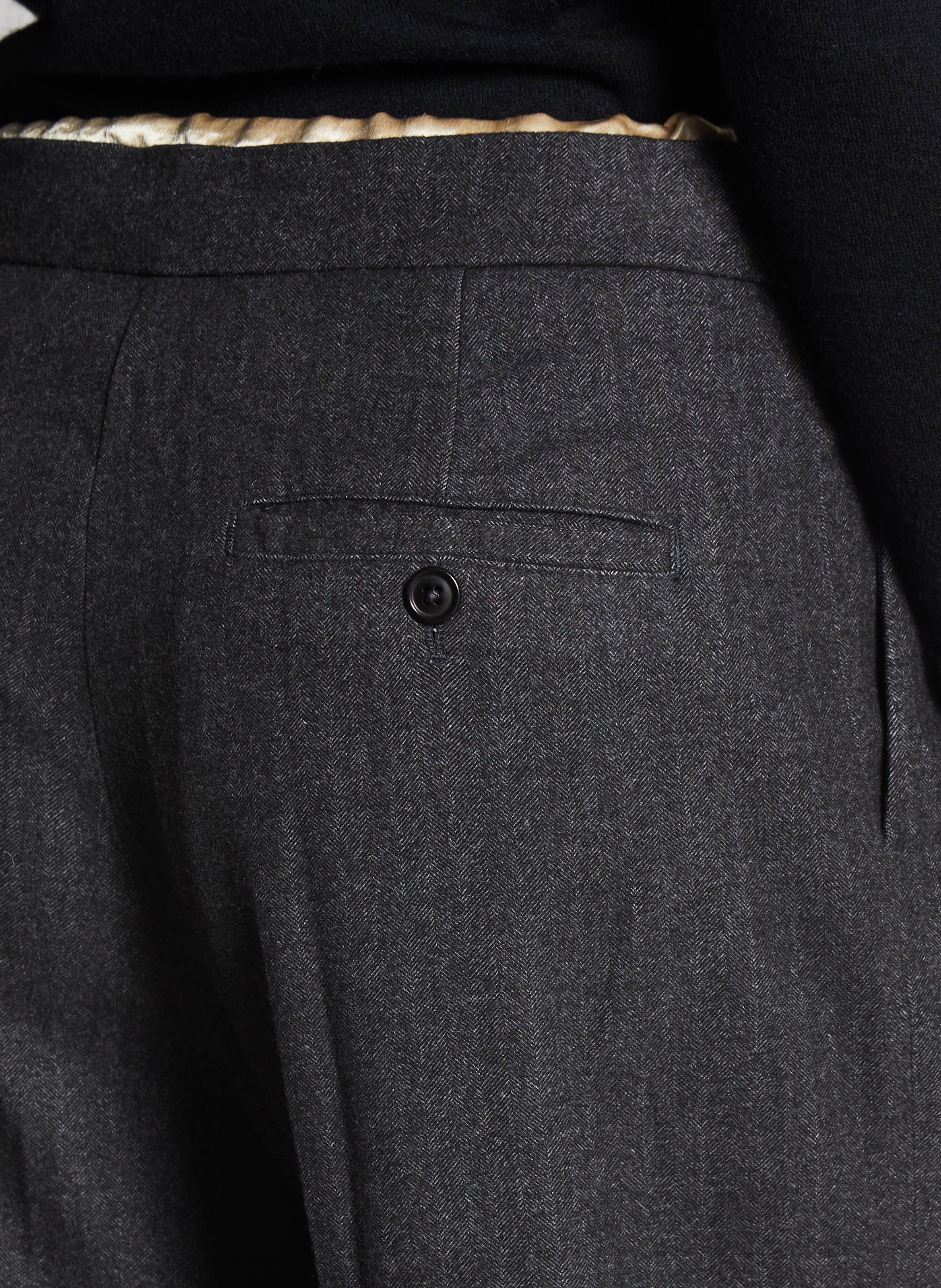 Wijde broek BELLEROSE Grijs