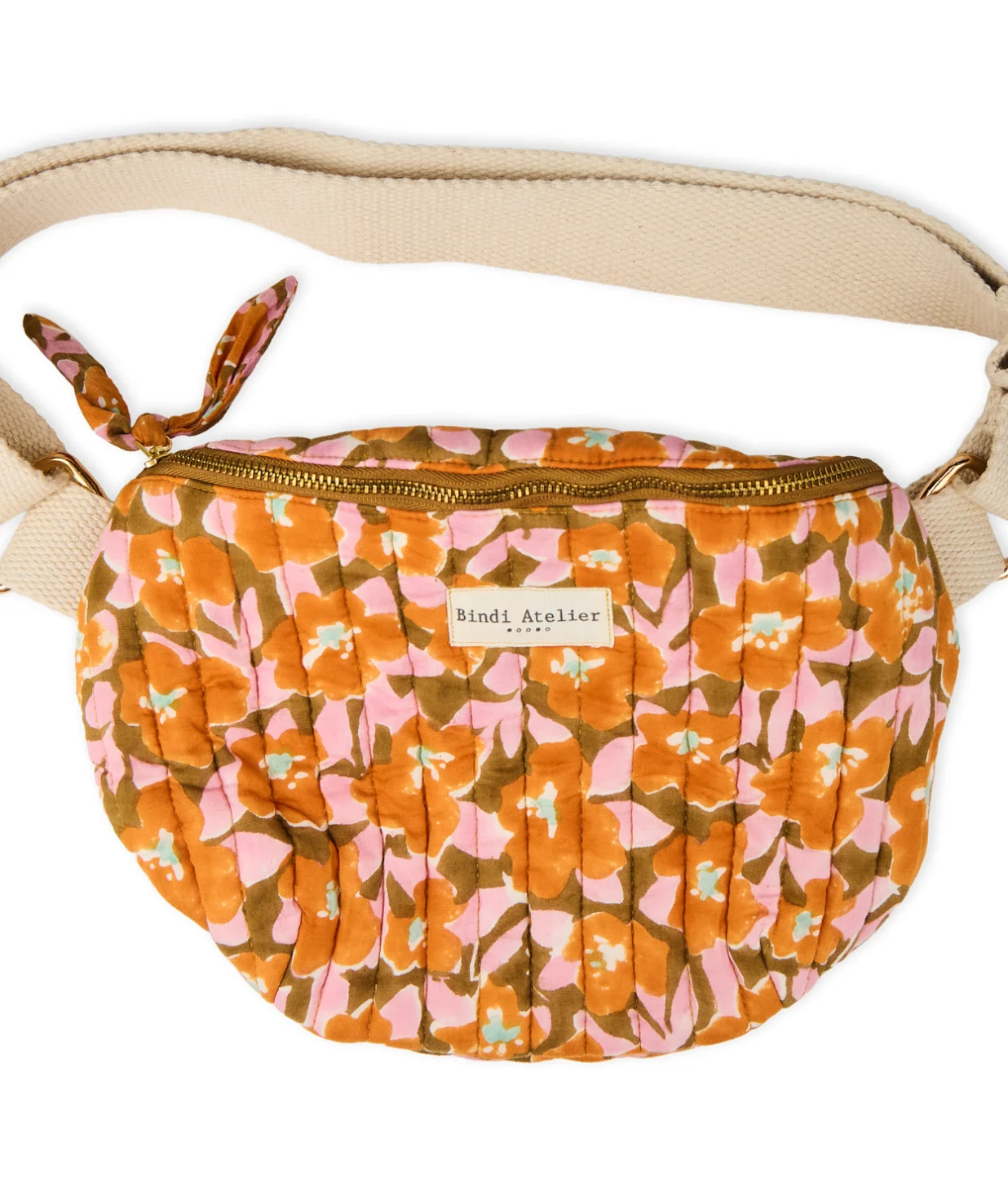 Adult fanny pack with posy print BINDI ATELIER