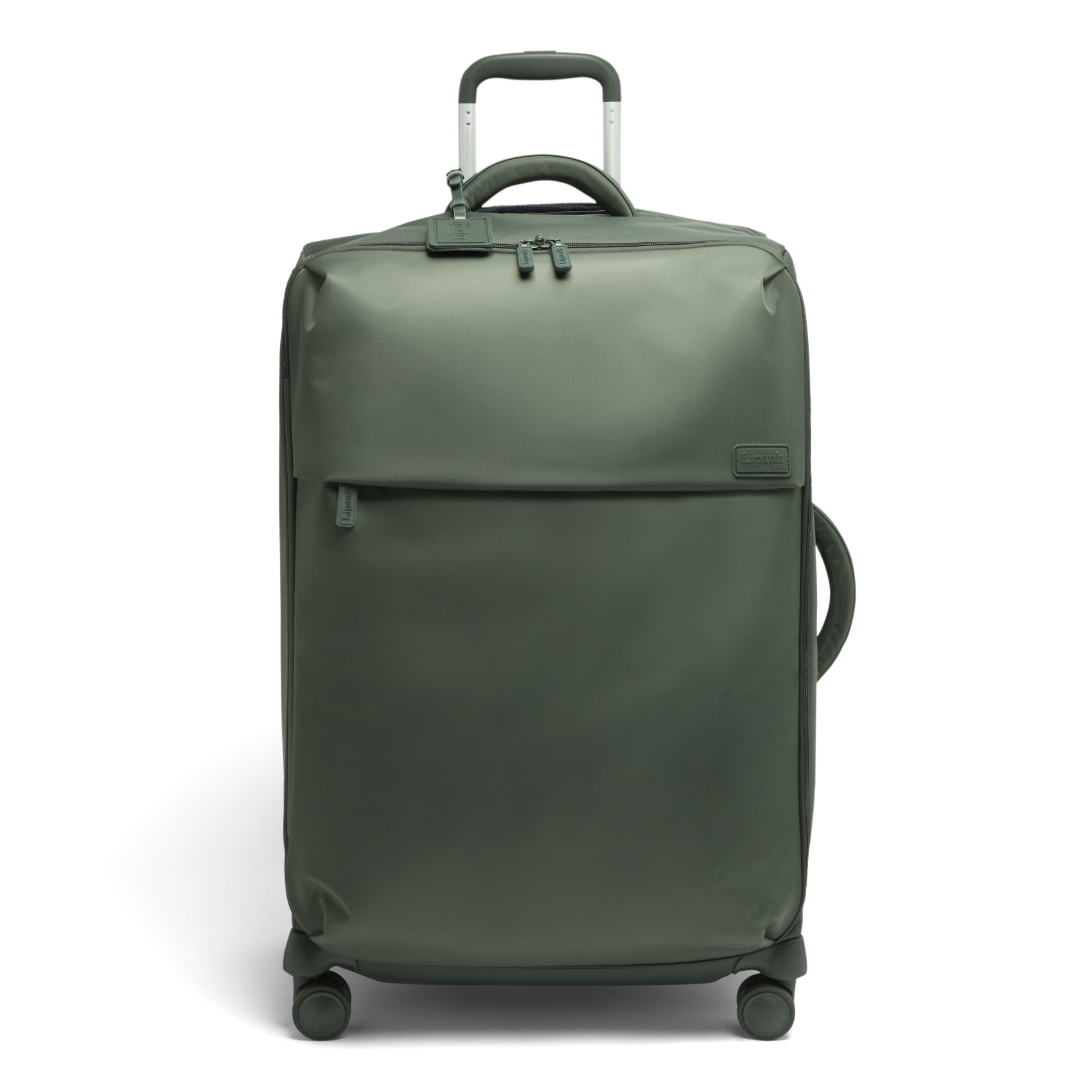 Feather suitcase 4 wheels size L LIPAULT Green