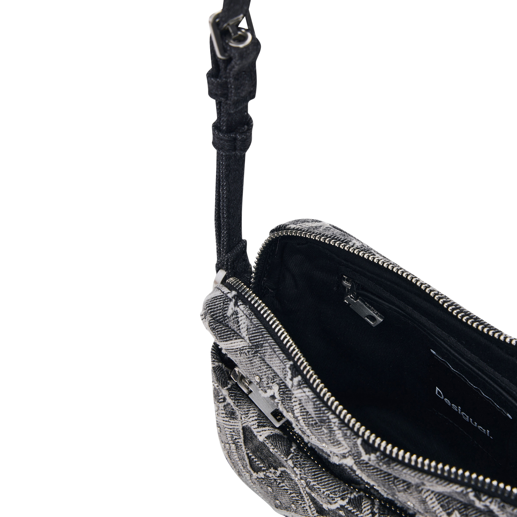 Bedruckte Umhängetasche DESIGUAL Blau