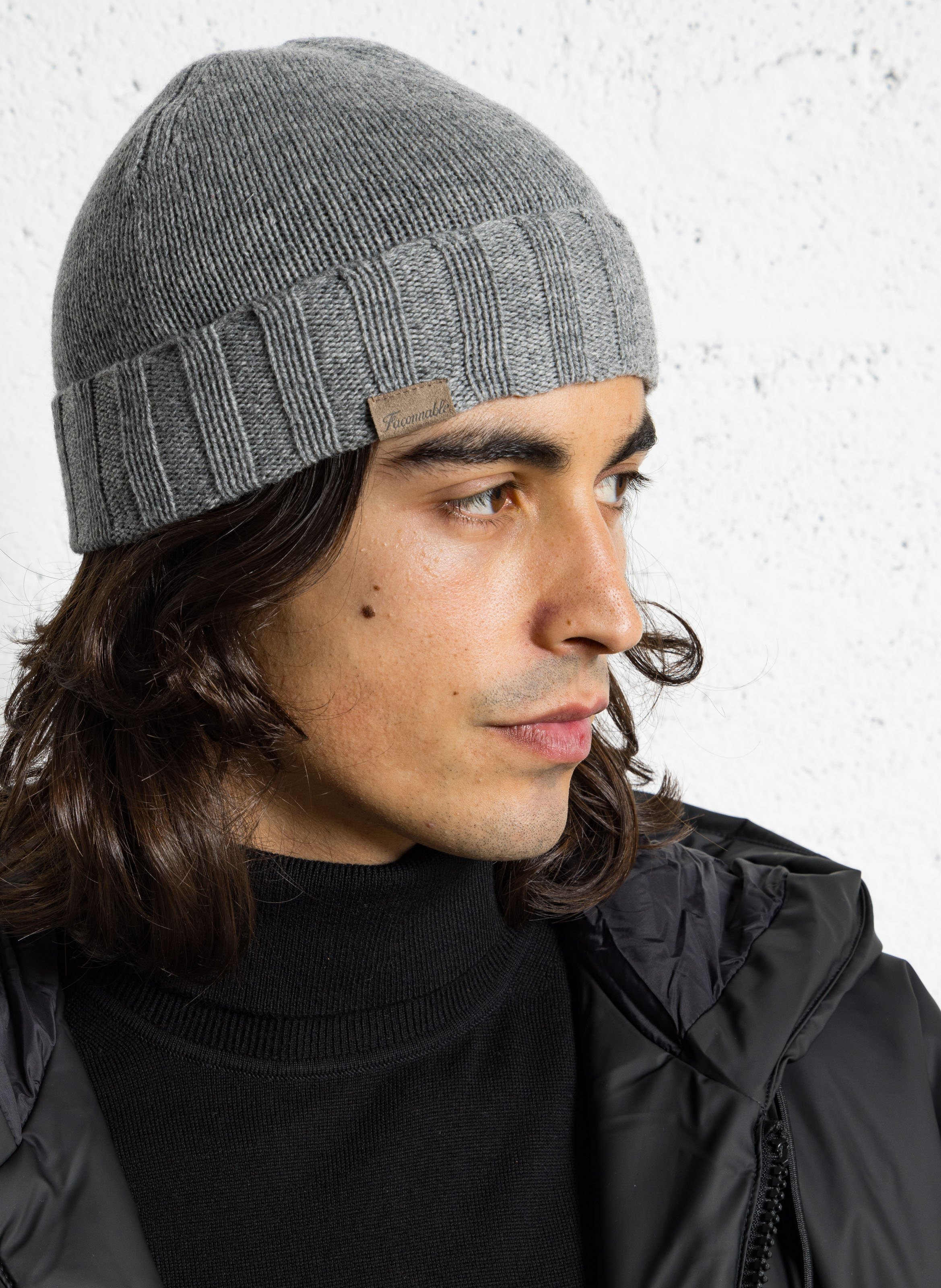 Muts - wolblend met kasjmier FACONNABLE