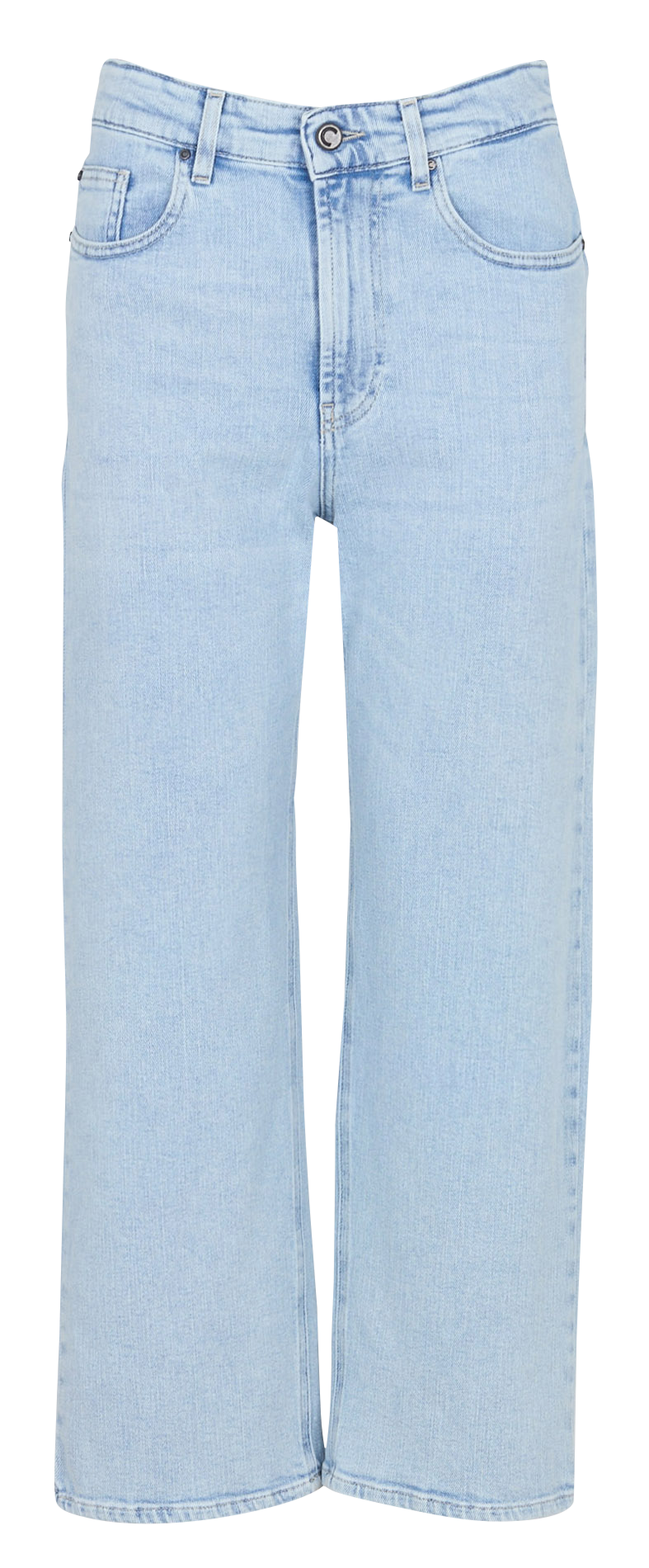 High-rise faded straight jeans COTELAC Blue