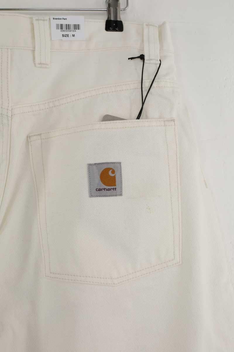 - Straight-leg jeans
- 5 pockets
- Straight cut
- Faded effect CARHARTT - SECONDE MAIN White